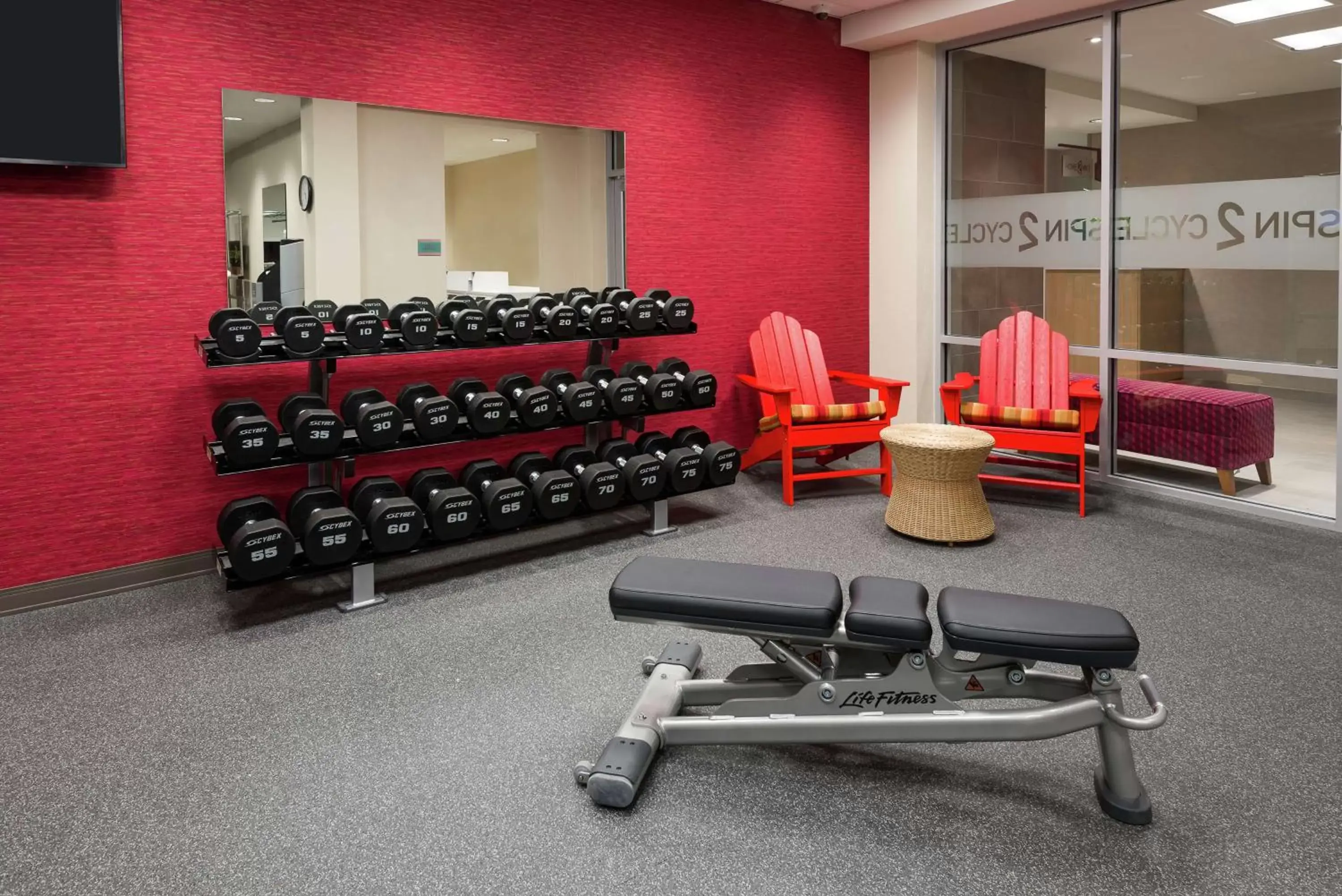 Fitness centre/facilities, Fitness Center/Facilities in Home2 Suites By Hilton Orlando Near UCF