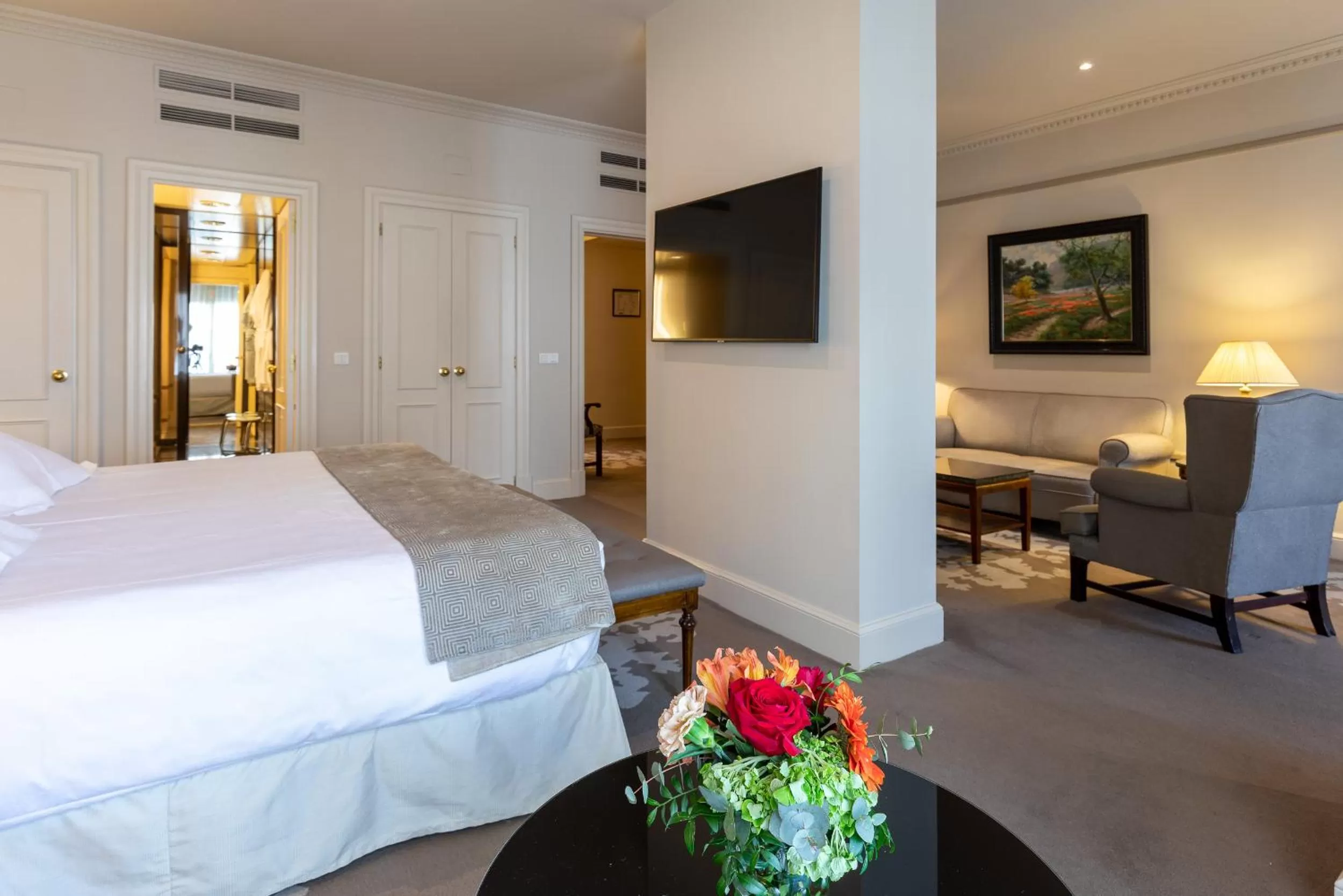 Bed in Wellington Hotel & Spa Madrid