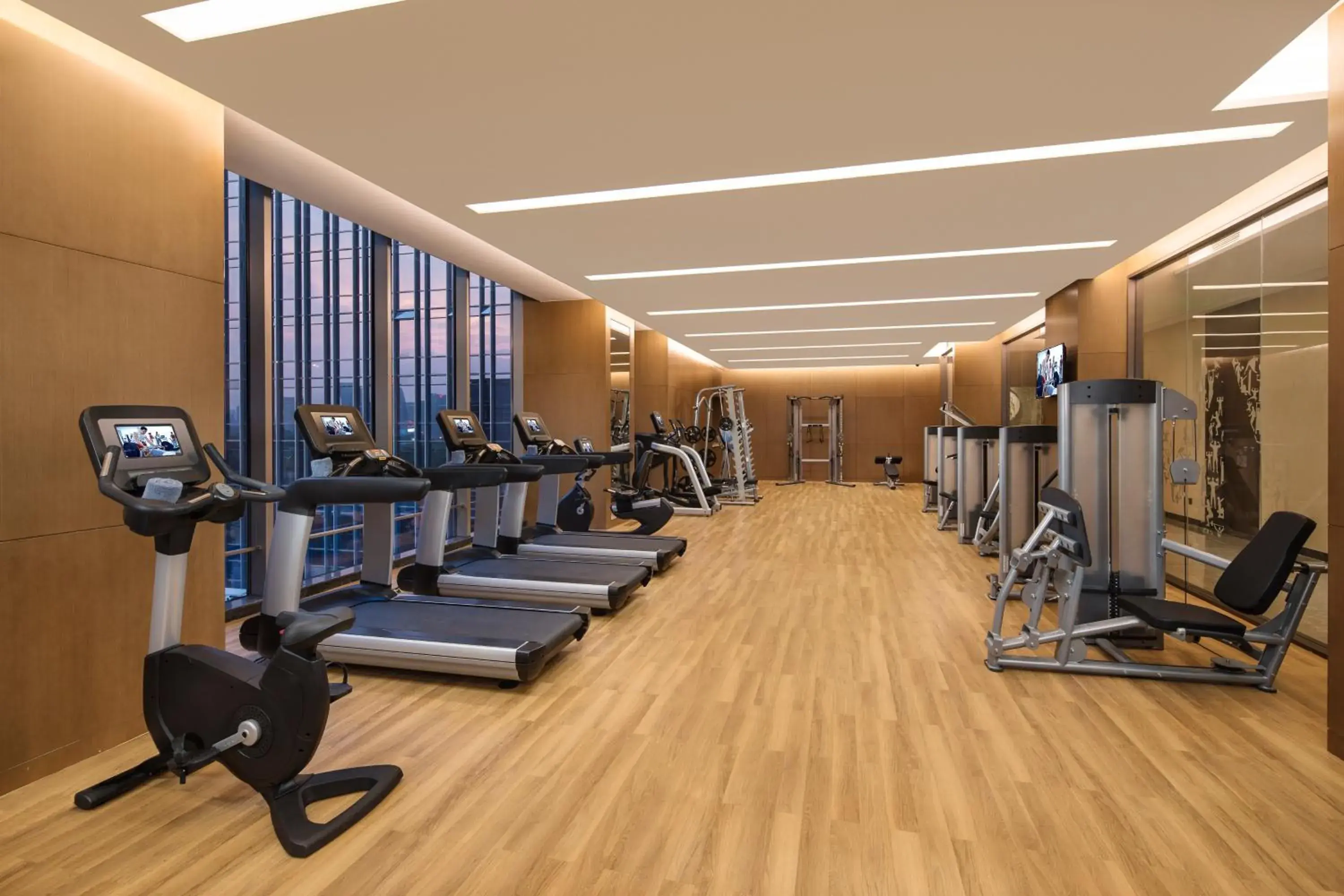 Fitness centre/facilities, Fitness Center/Facilities in Somerset Swan Lake Hefei