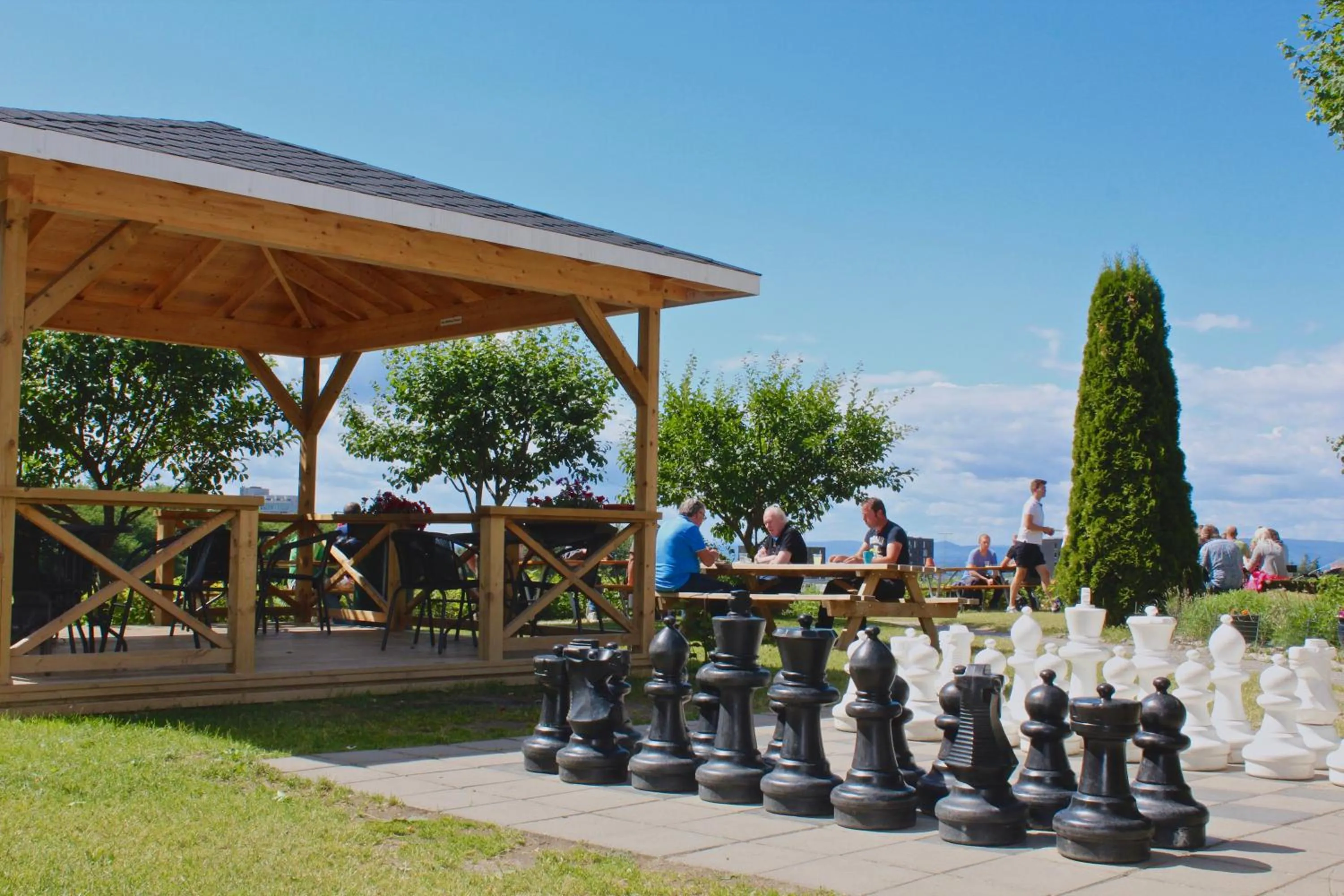 Patio in HI Oslo Haraldsheim