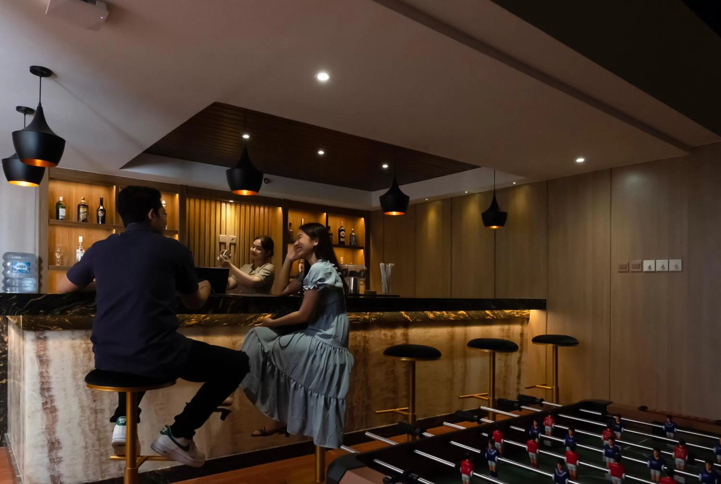 Lounge or bar in Dream of Aventus Hotel Kuta