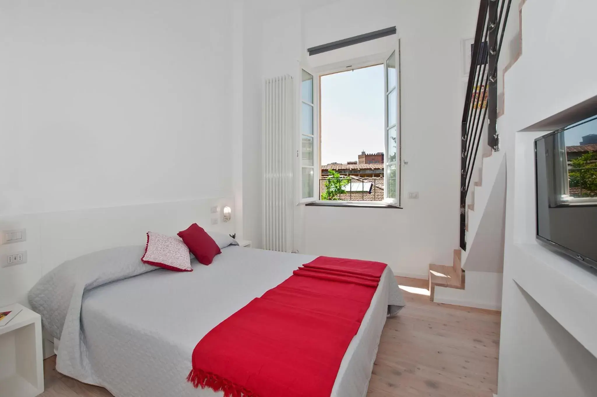 View (from property/room), Bed in La Barriera di San Lorenzo - Dimora Storica