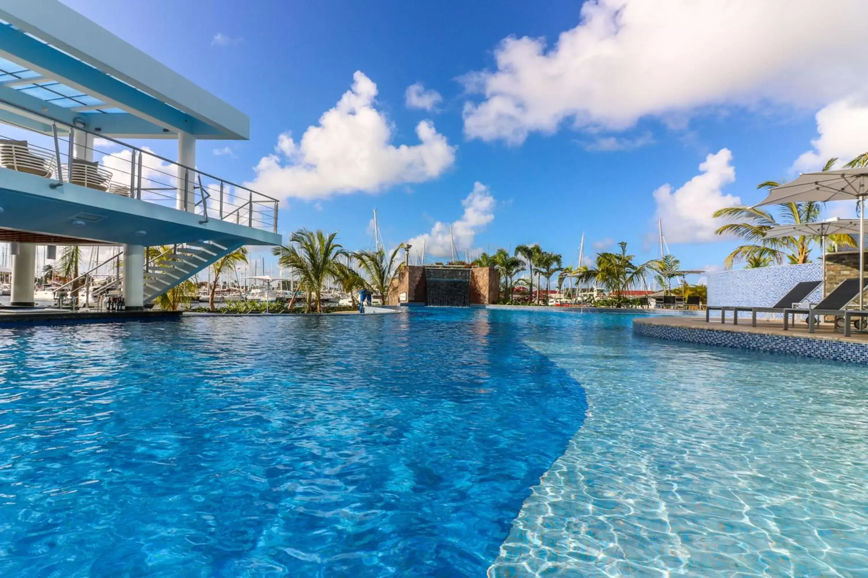 Swimming Pool in Harbor Club St Lucia, Curio Collection by Hilton