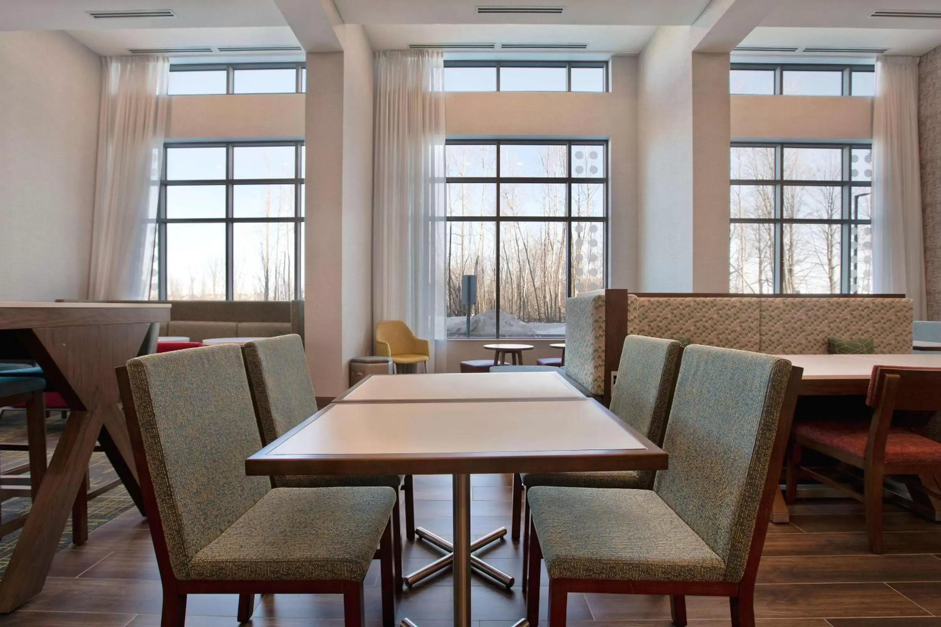 Lobby or reception in Hampton Inn & Suites Ottawa West, Ontario, Canada Lobby or reception in Hampton Inn & Suites Ottawa West, Ontario, Canada