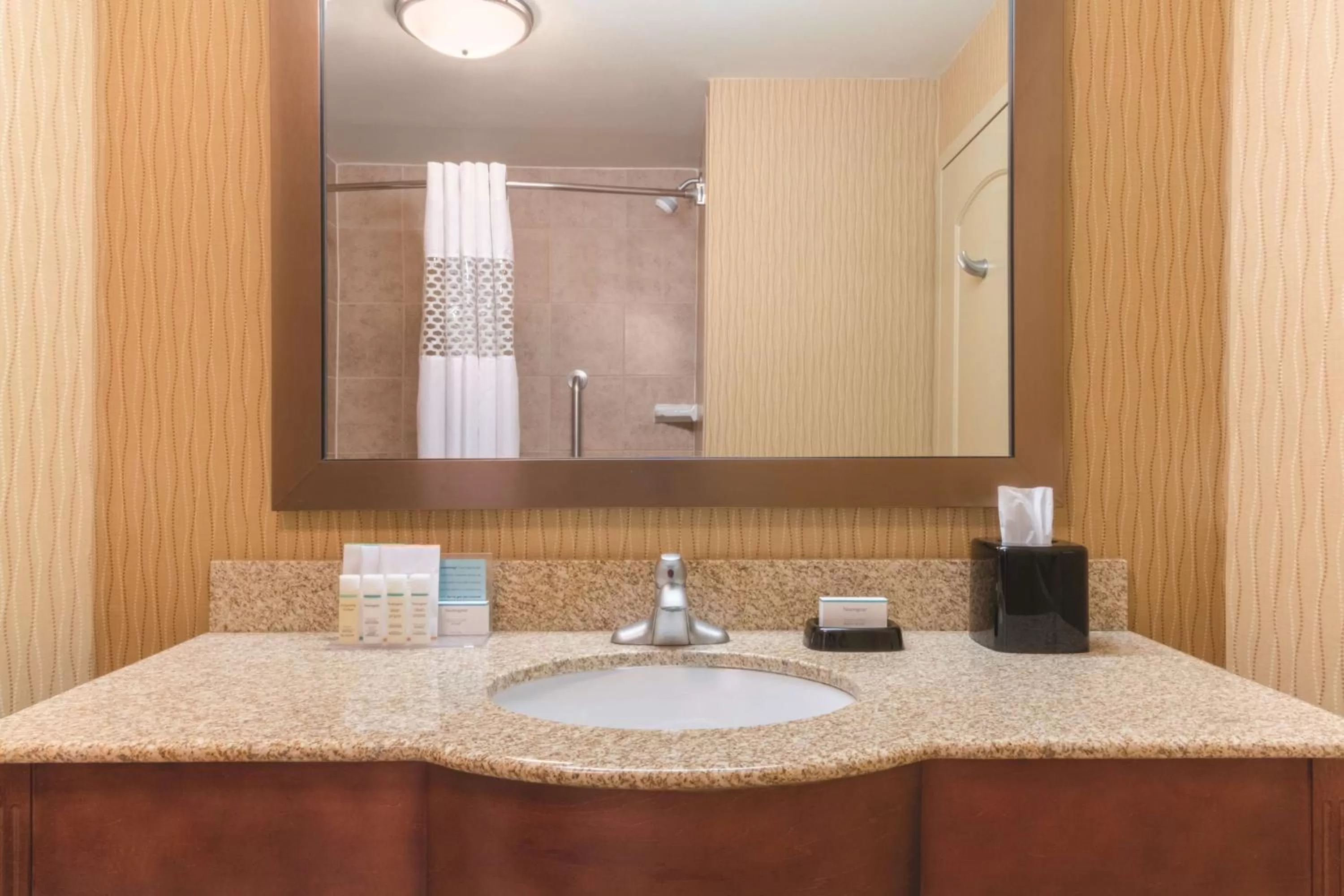 Bathroom in Hampton Inn by Hilton Edmonton South
