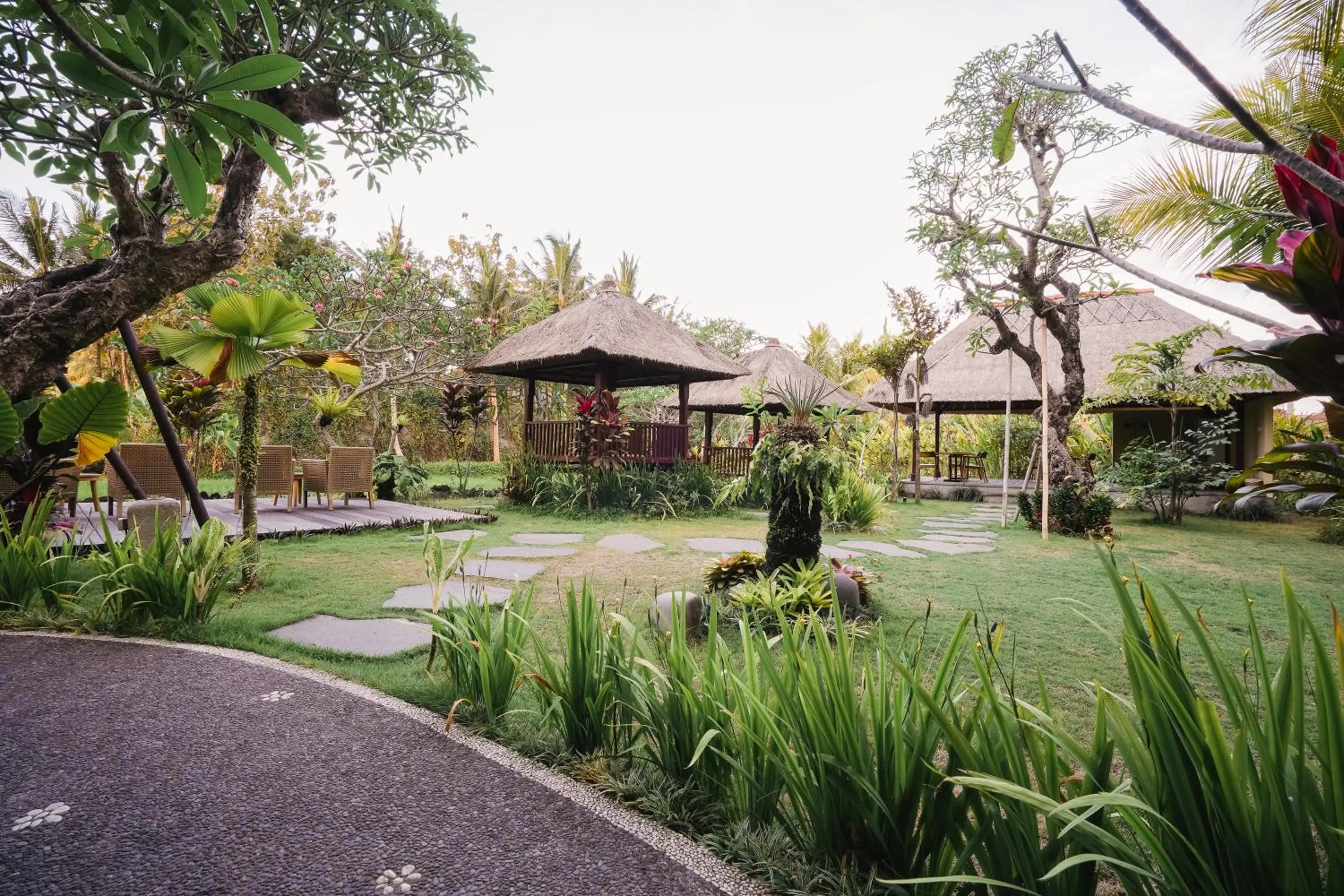 Natural landscape in Byasa Ubud