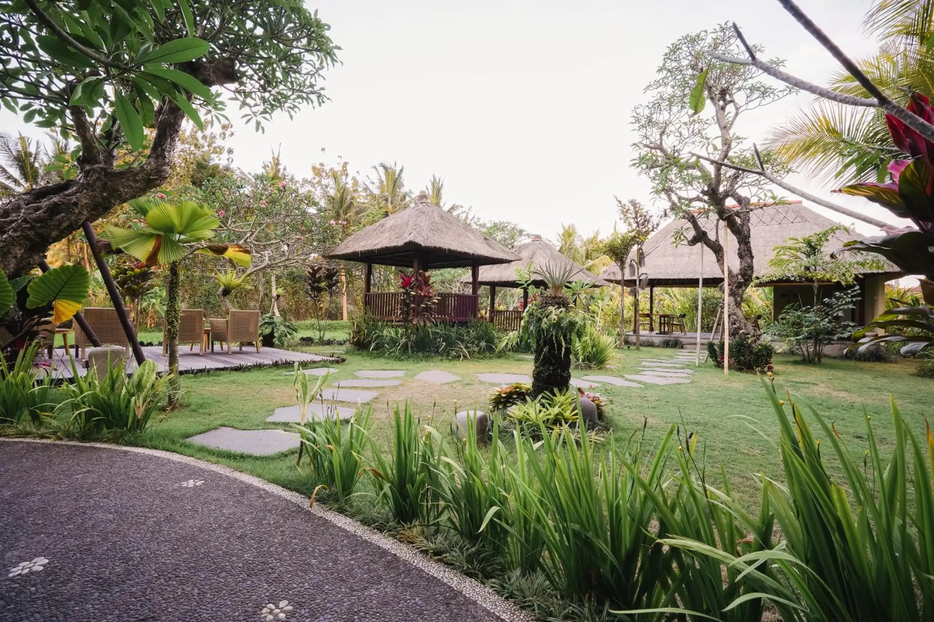 Natural landscape, Garden in Byasa Ubud Hotel