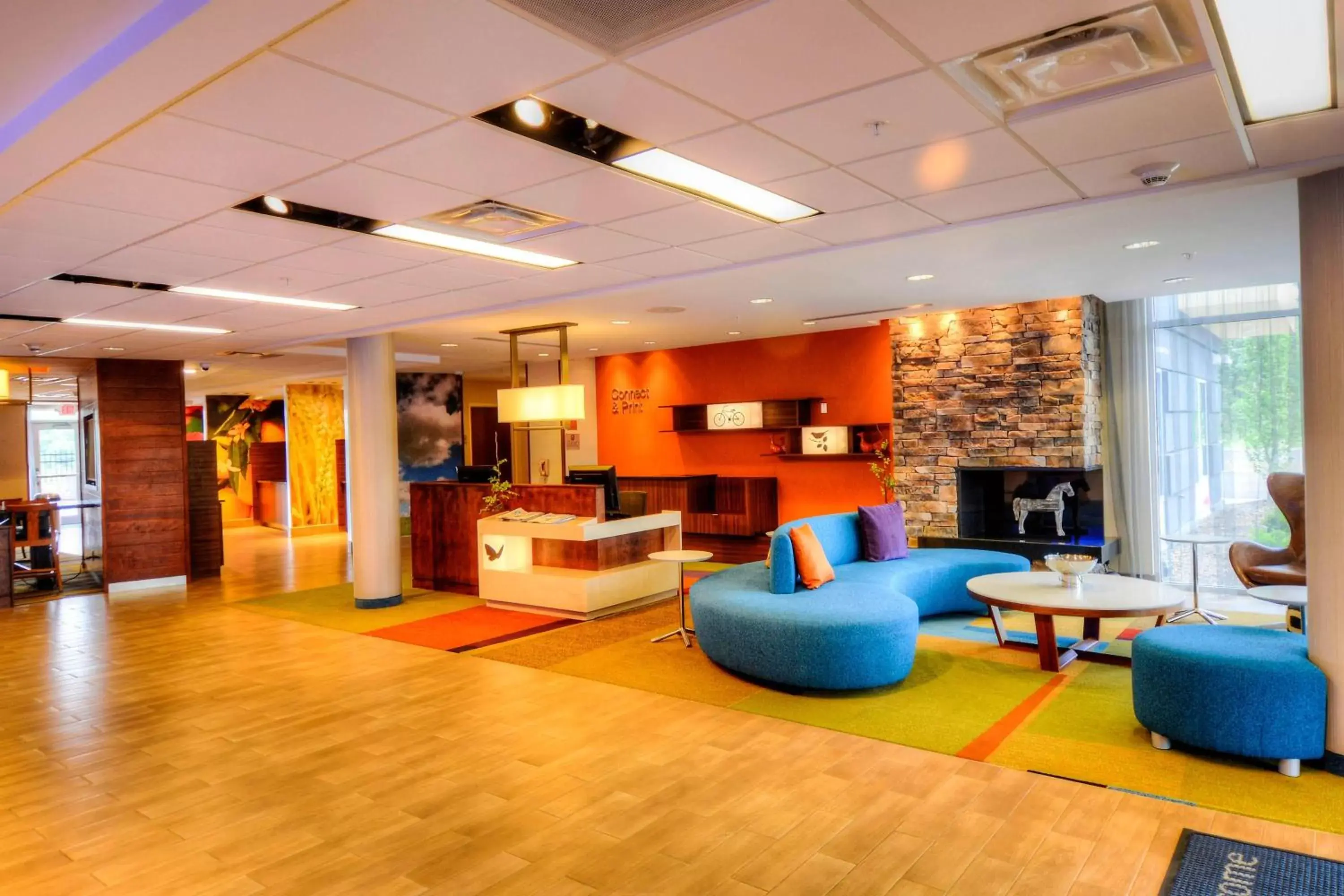 Lobby or reception, Lobby/Reception in Fairfield Inn & Suites by Marriott Princeton