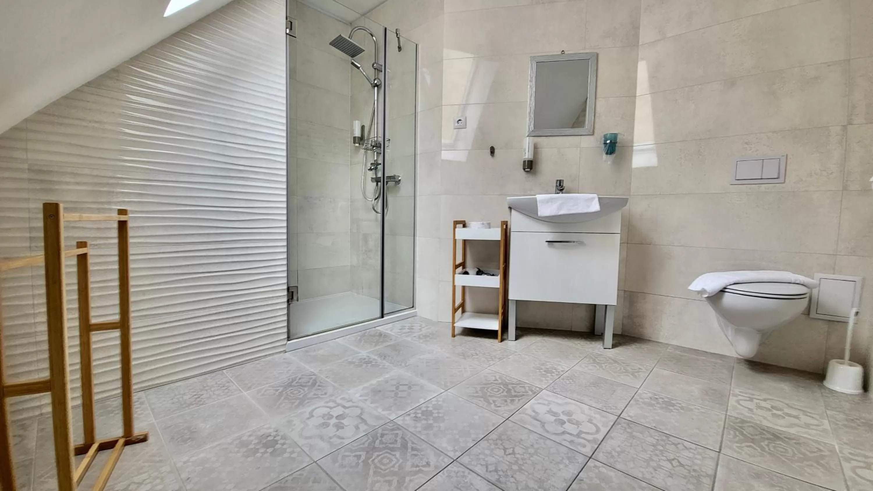 Bathroom in Lumiere House Sibiu