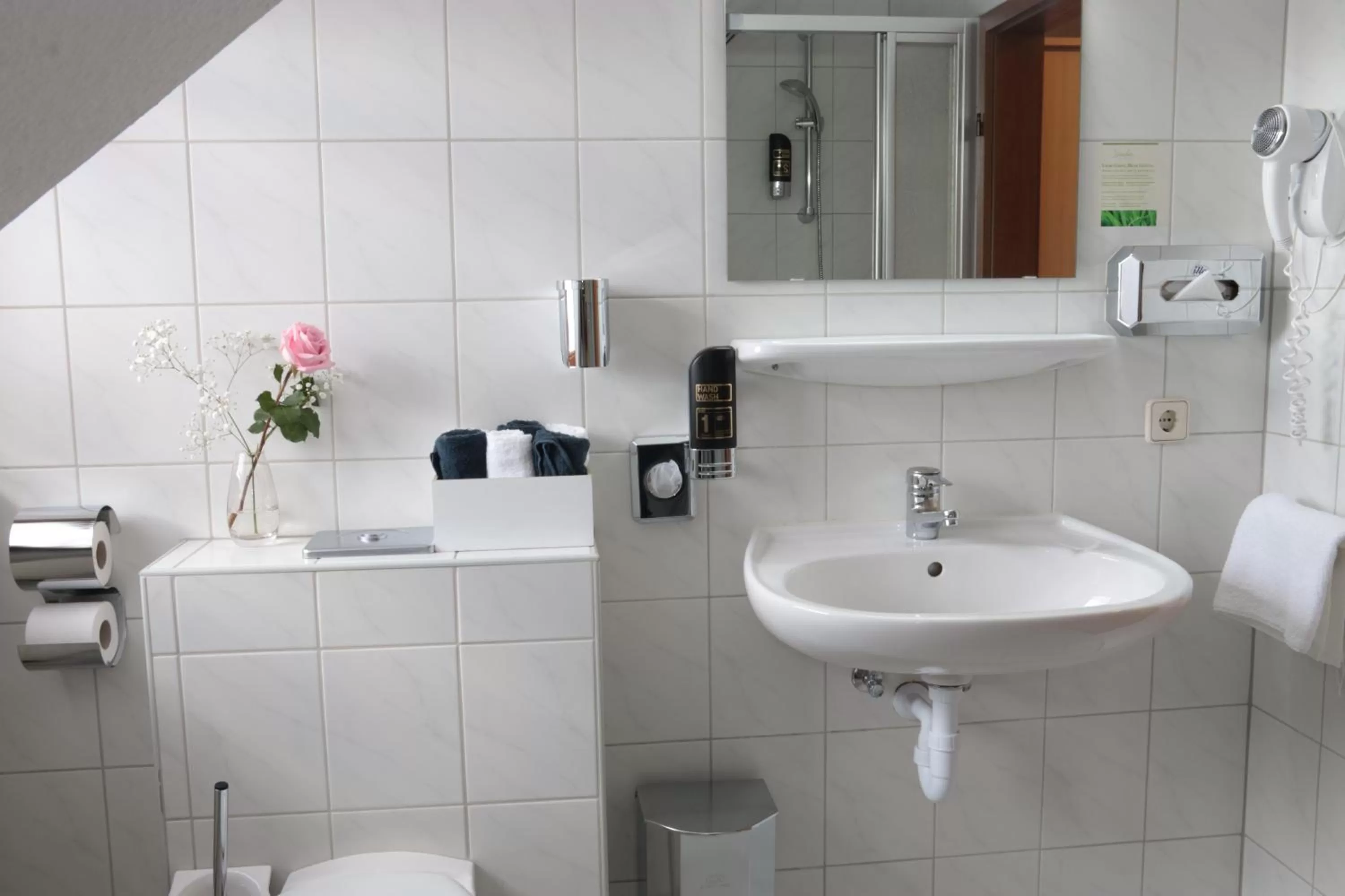 Bathroom in Hotel Daucher