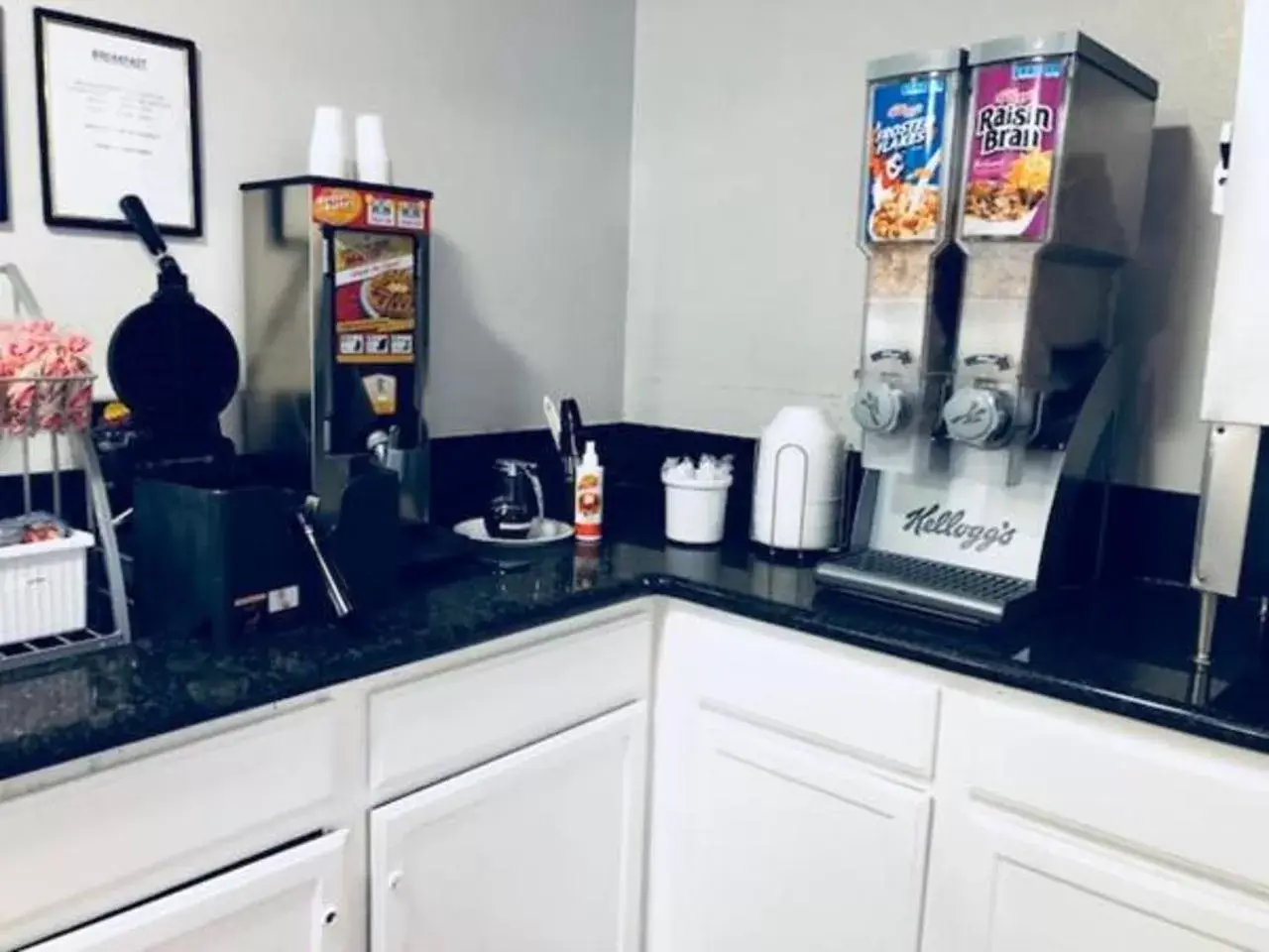 Continental breakfast in Super 8 by Wyndham College Station Continental breakfast in Super 8 by Wyndham College Station