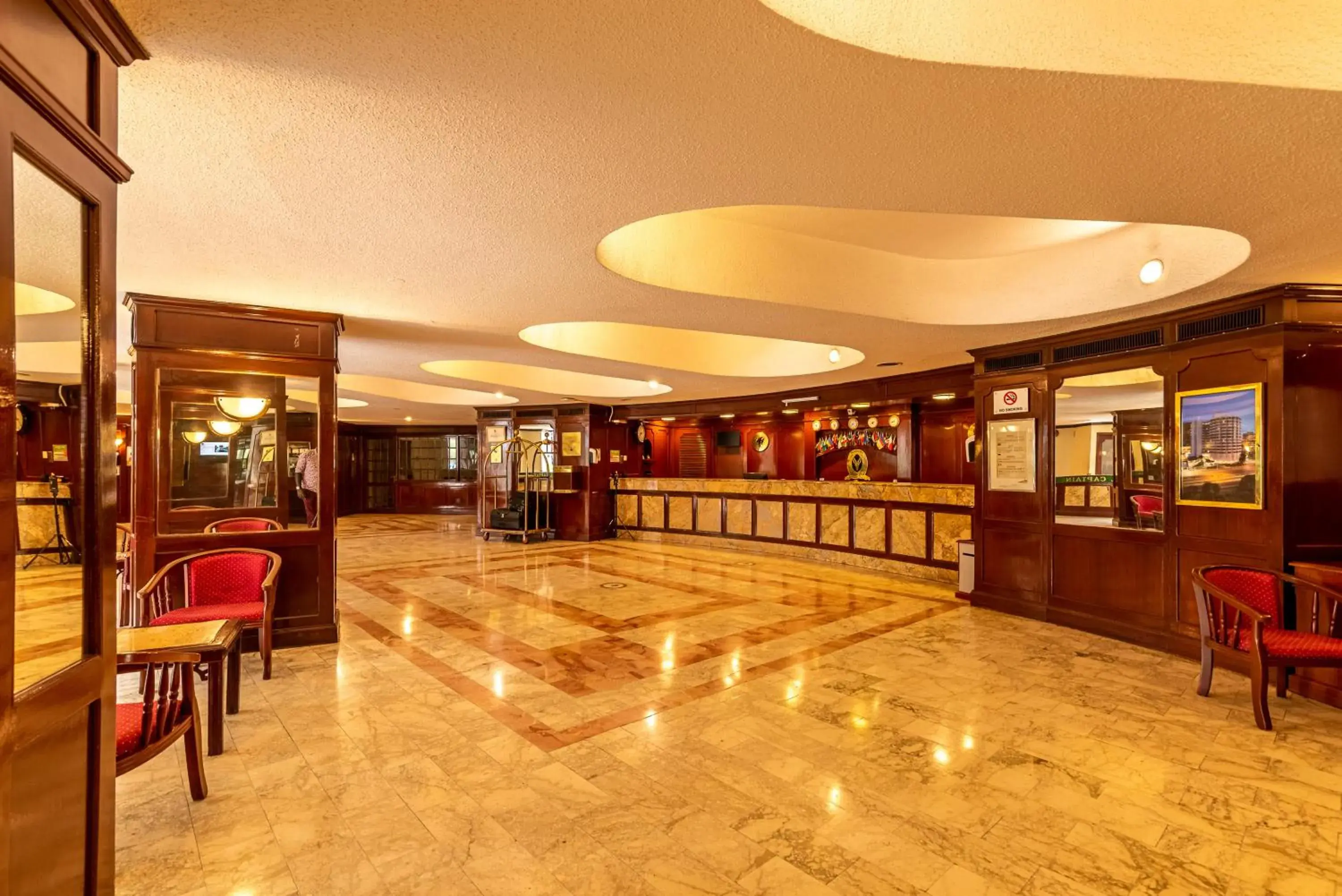 Lobby or reception, Lobby/Reception in Nairobi Safari Club