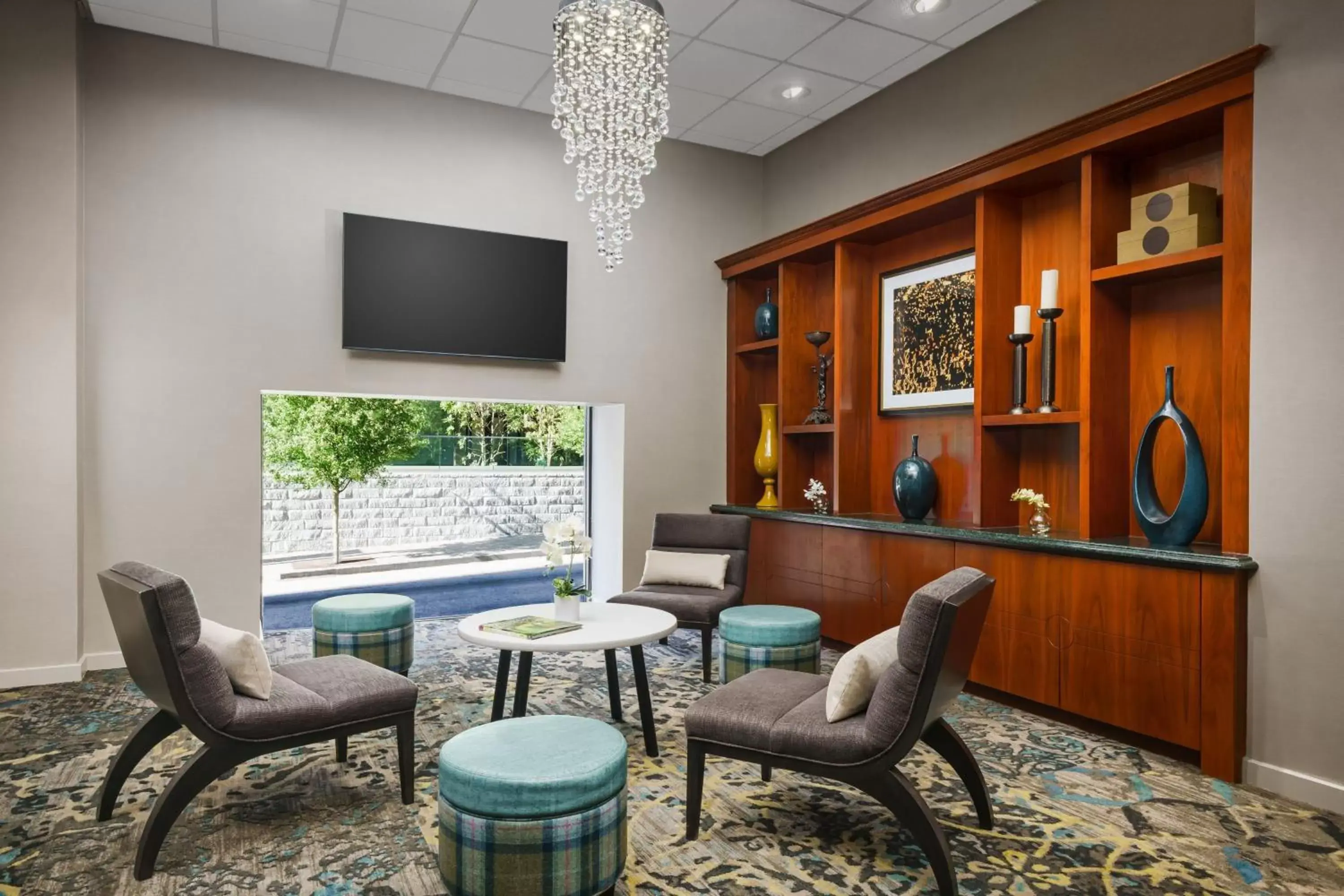 Lobby or reception, Seating Area in Residence Inn Atlanta Downtown