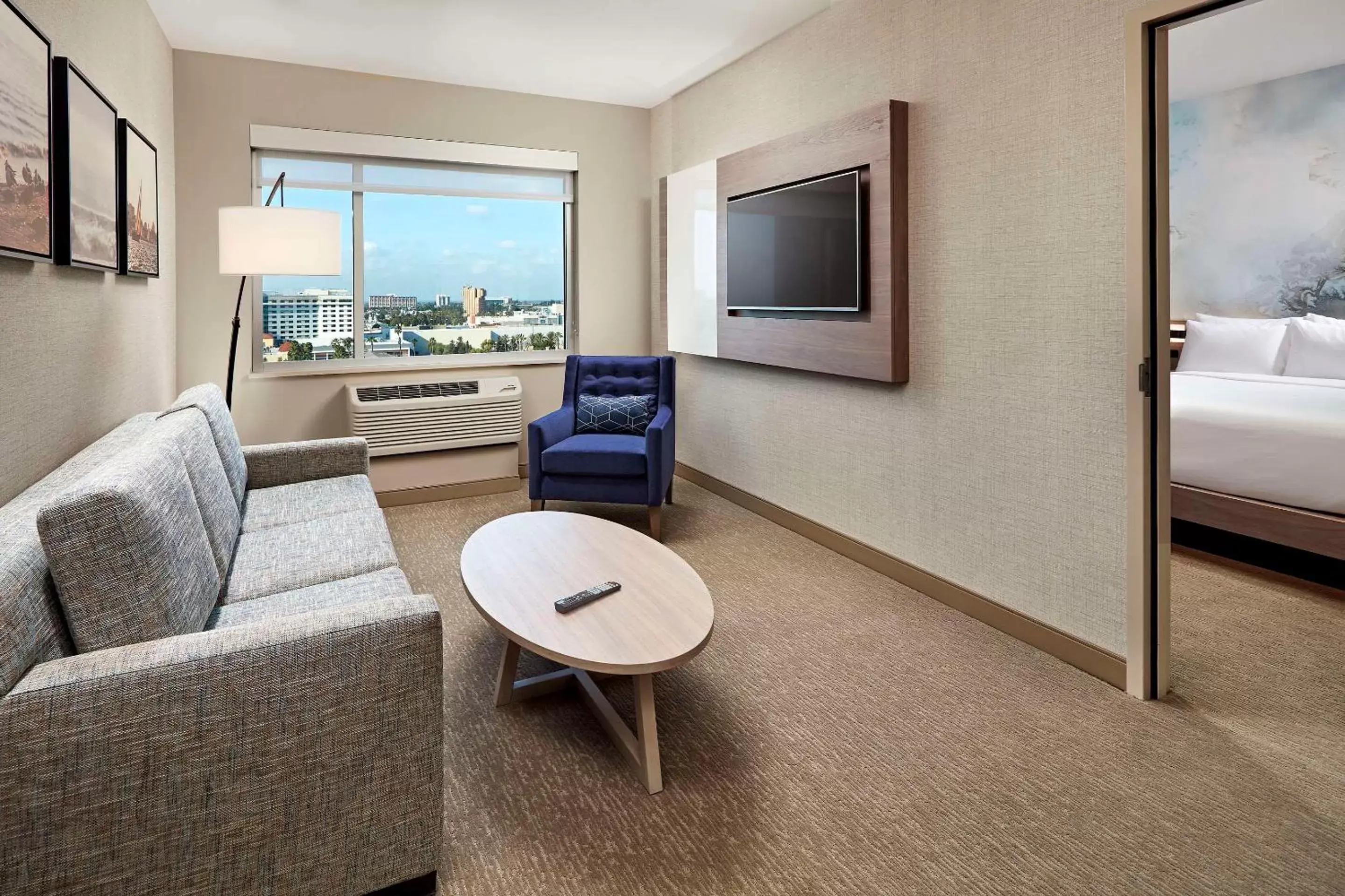 Bedroom, Seating Area in Cambria Hotel & Suites Anaheim Resort Area