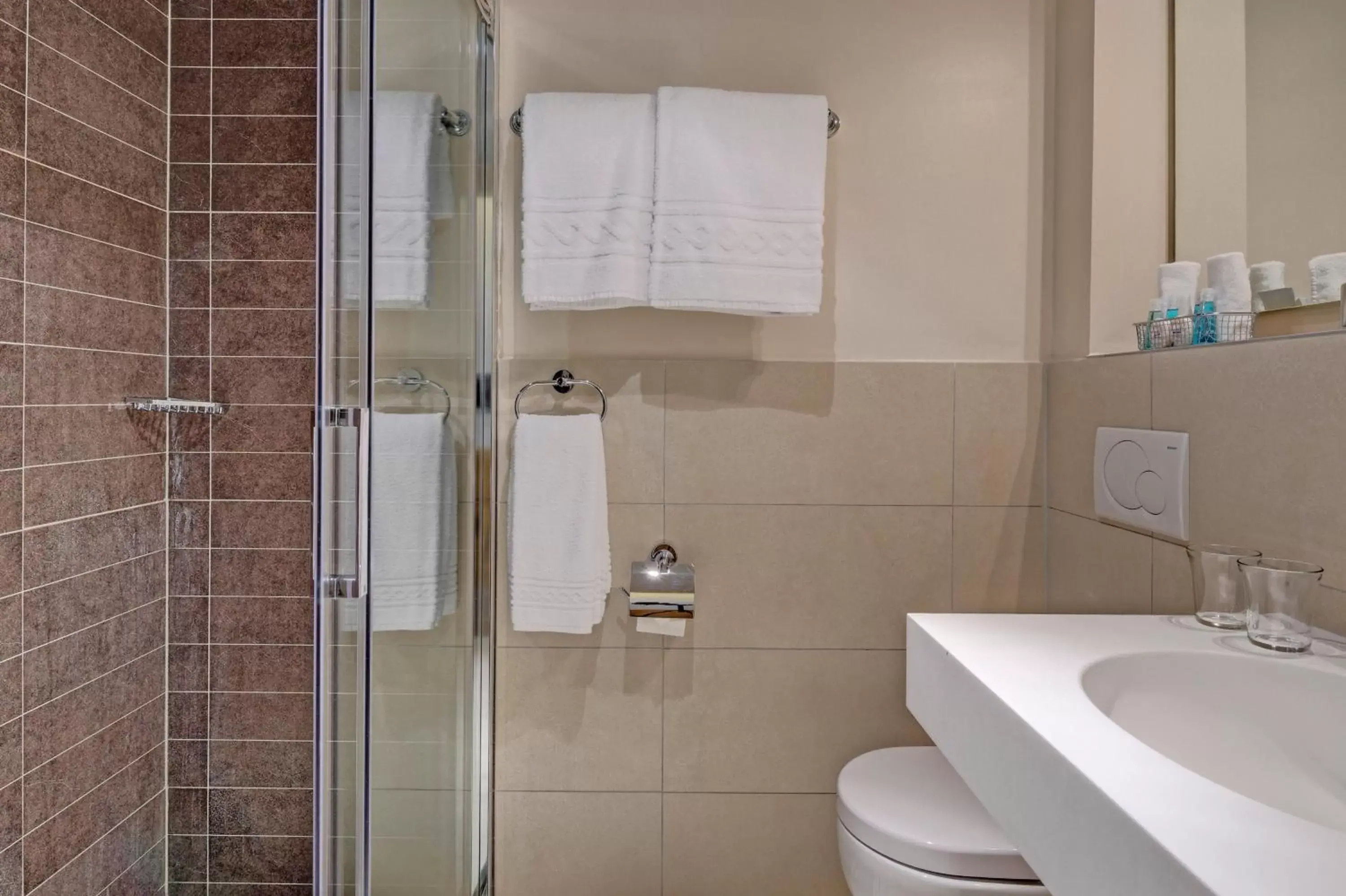 Bathroom in Continental Hotel Lausanne Bathroom in Continental Hotel Lausanne