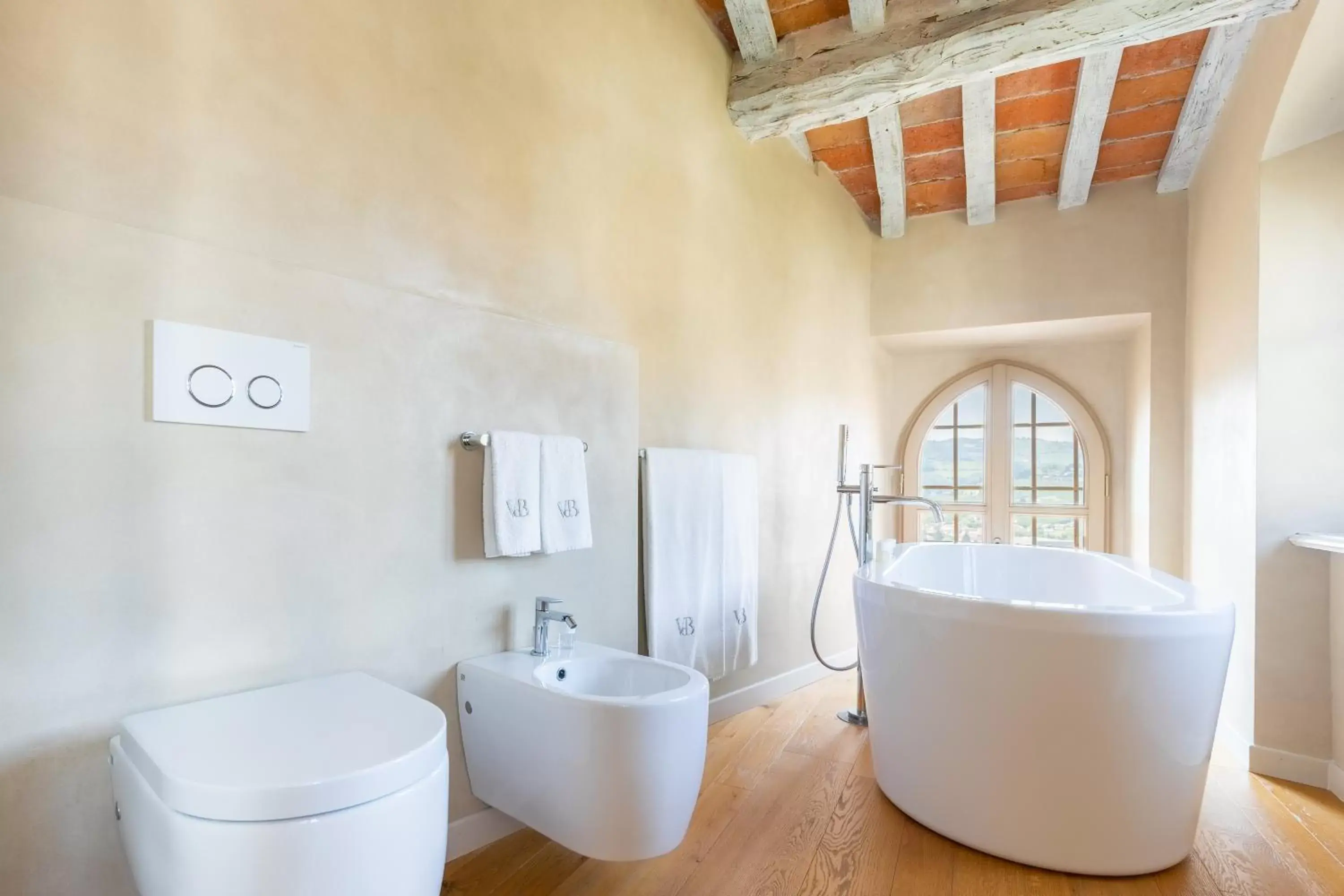 Bathroom in Relais Villa del Borgo