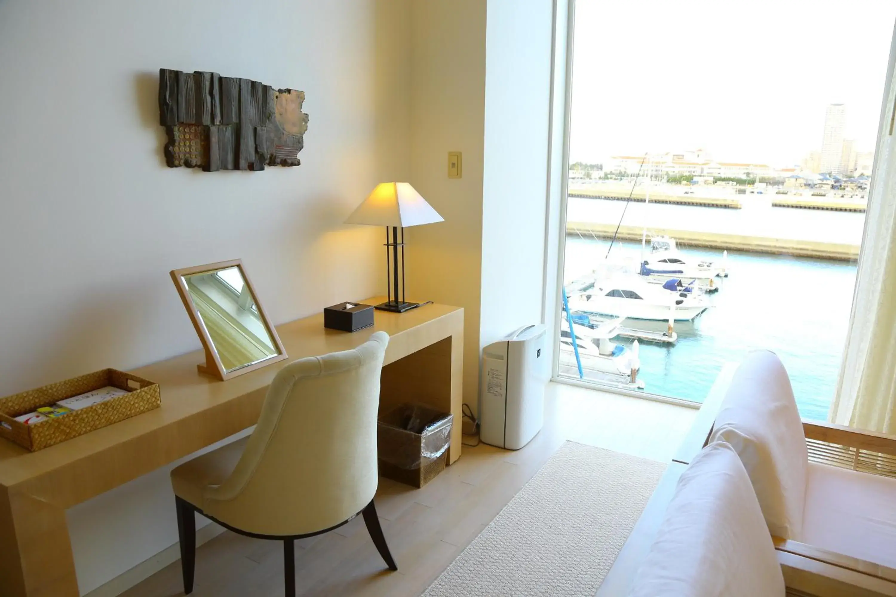 Photo of the whole room, TV/Entertainment Center in Hotel Marinoa Resort Fukuoka