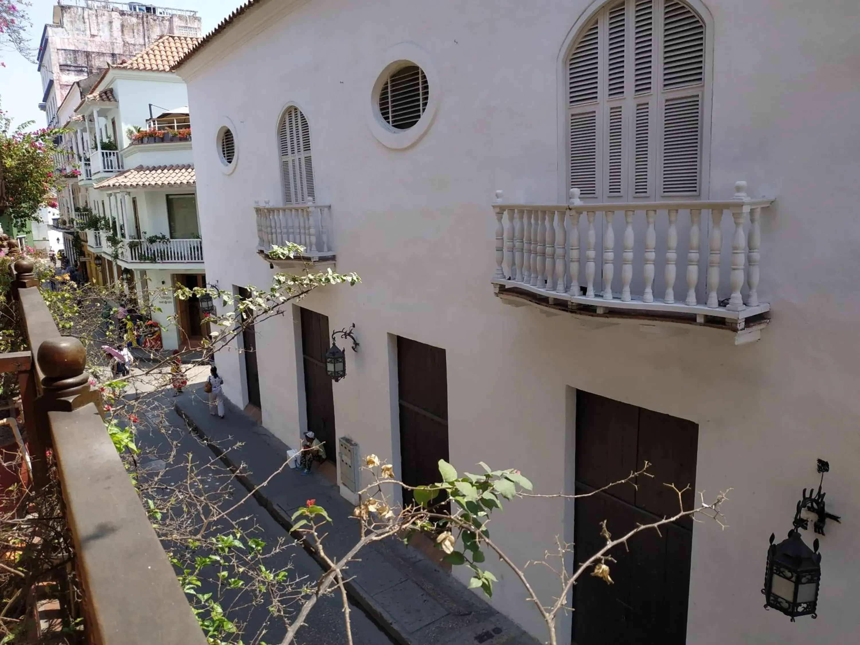 Street view, Balcony/Terrace in Casa India Catalina