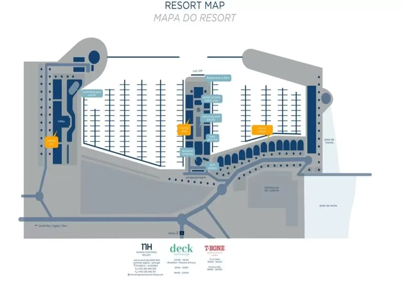 Property building, Floor Plan in NH Marina Portimao Resort