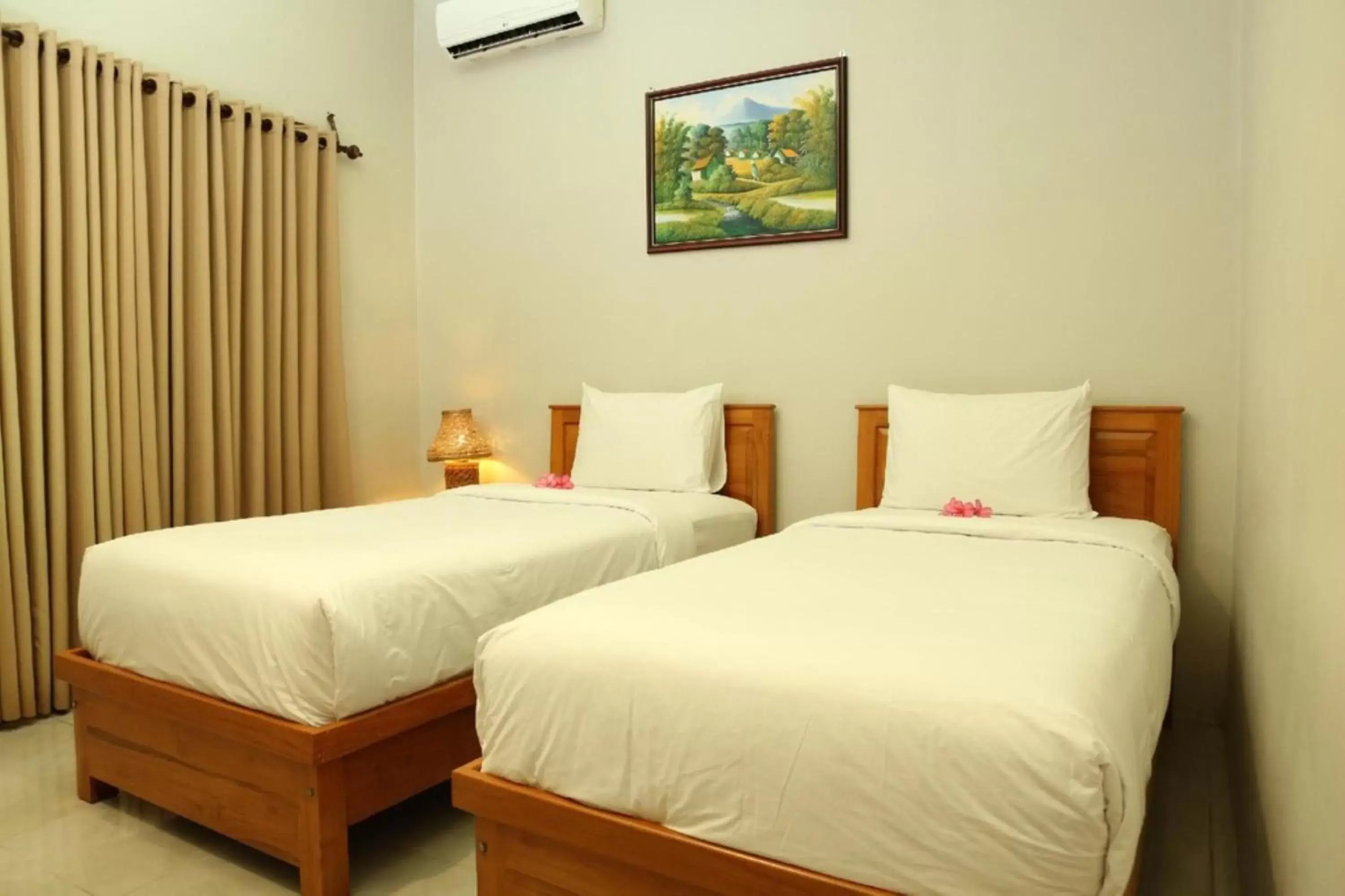 Bedroom in Senggigi Cottages Lombok