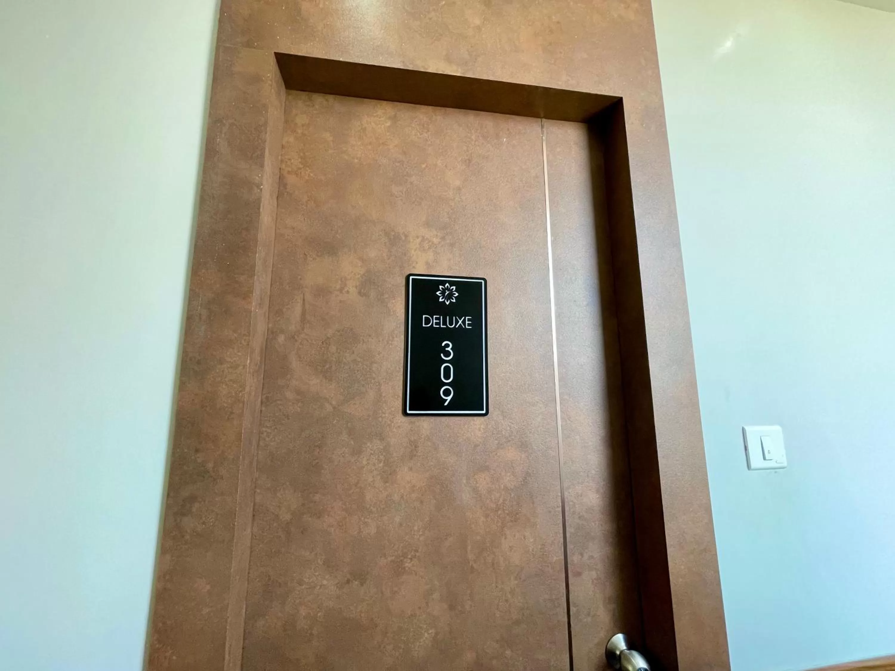 Logo/Certificate/Sign/Award in Hotel TBS sea view ! Puri