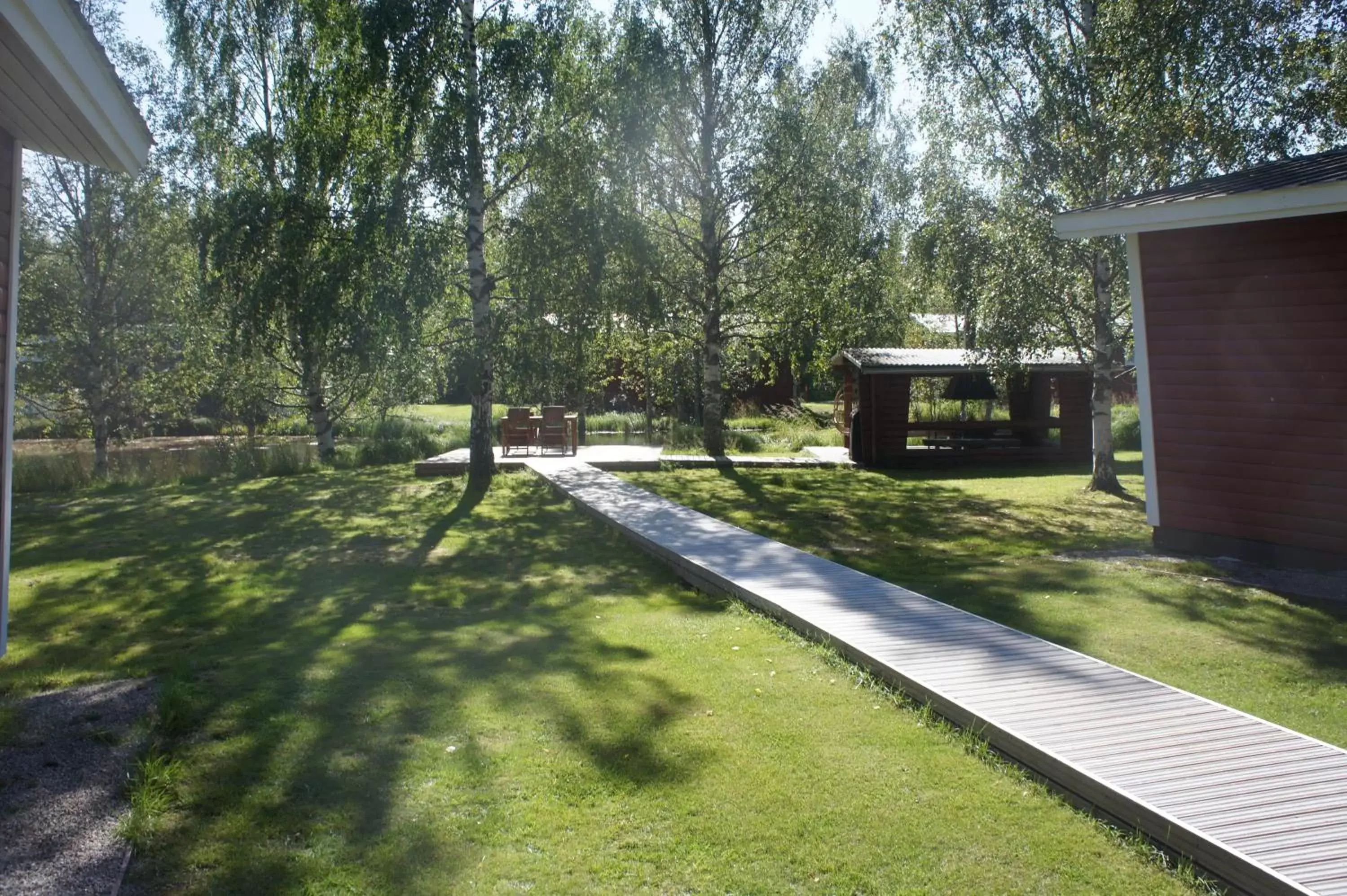 BBQ facilities in Motelli Rovaniemi