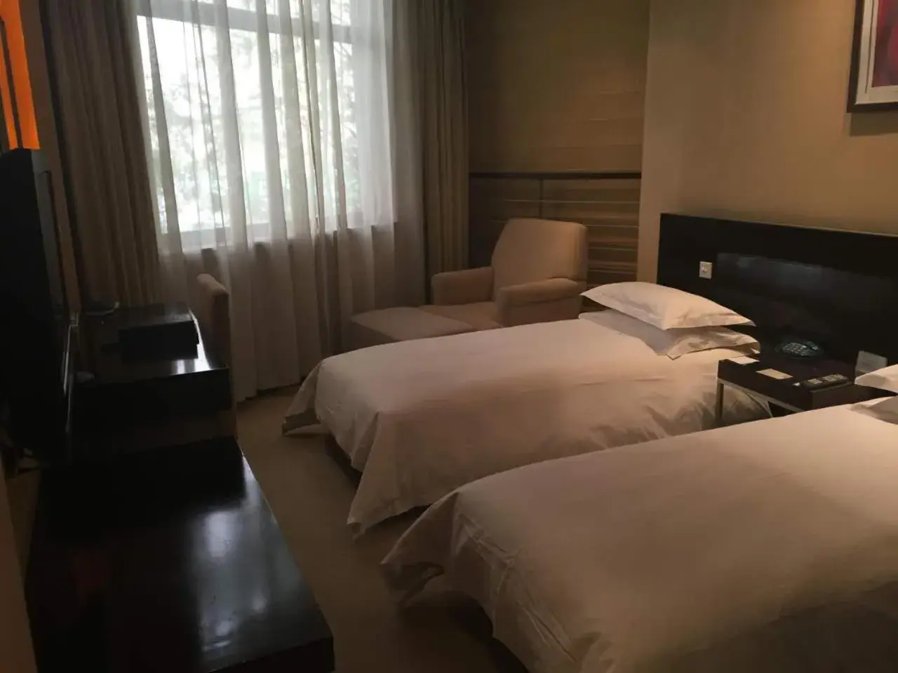 Bed in Ying Yuan Hotel