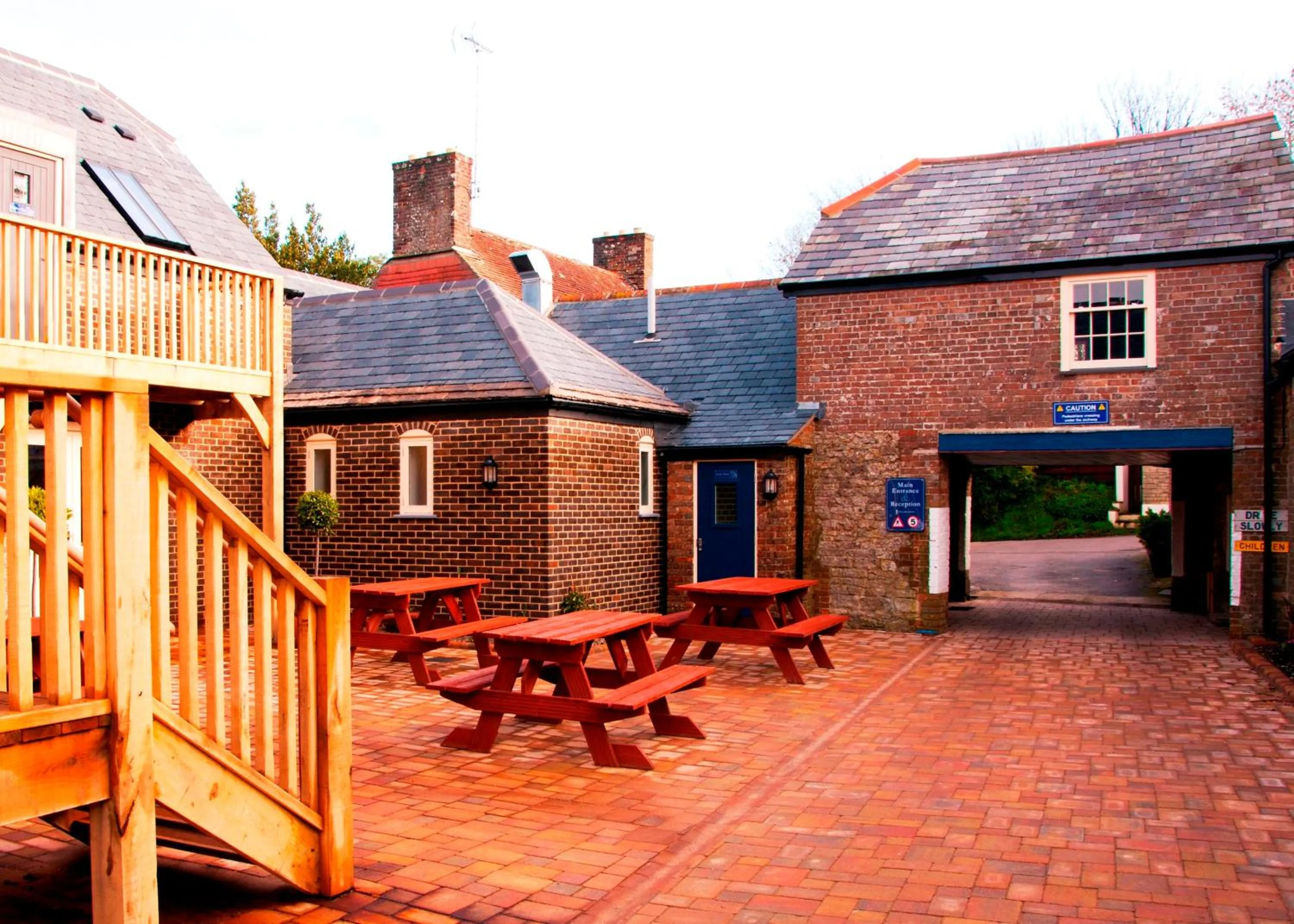 Patio in New Inn - Dorchester
