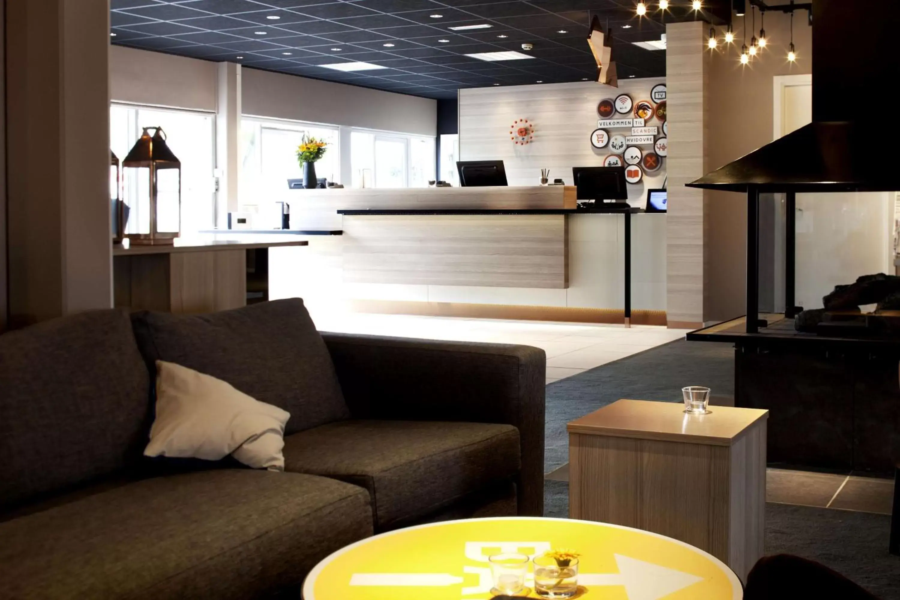 Lobby or reception, Lobby/Reception in Scandic Hvidovre