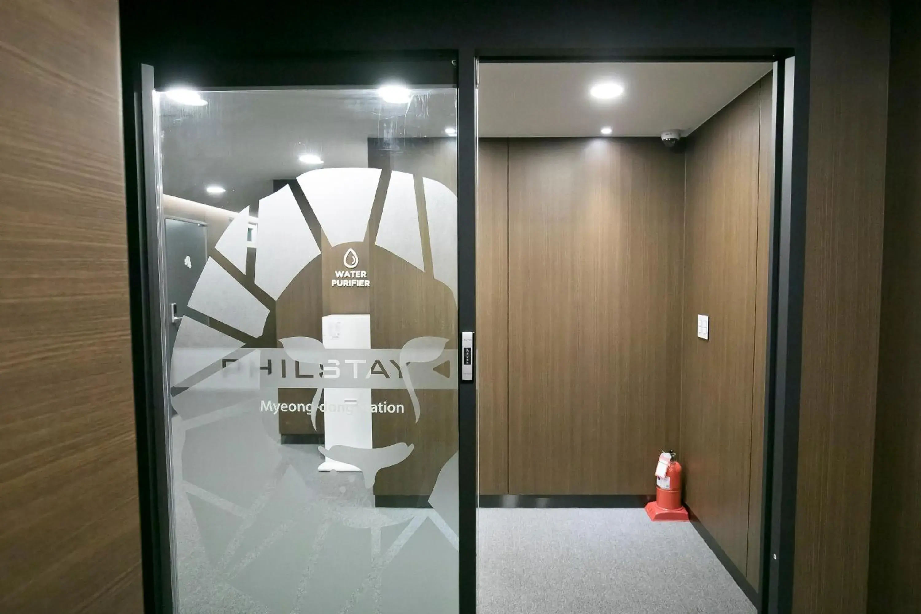 Lobby or reception, Bathroom in Philstay Myeongdong Station