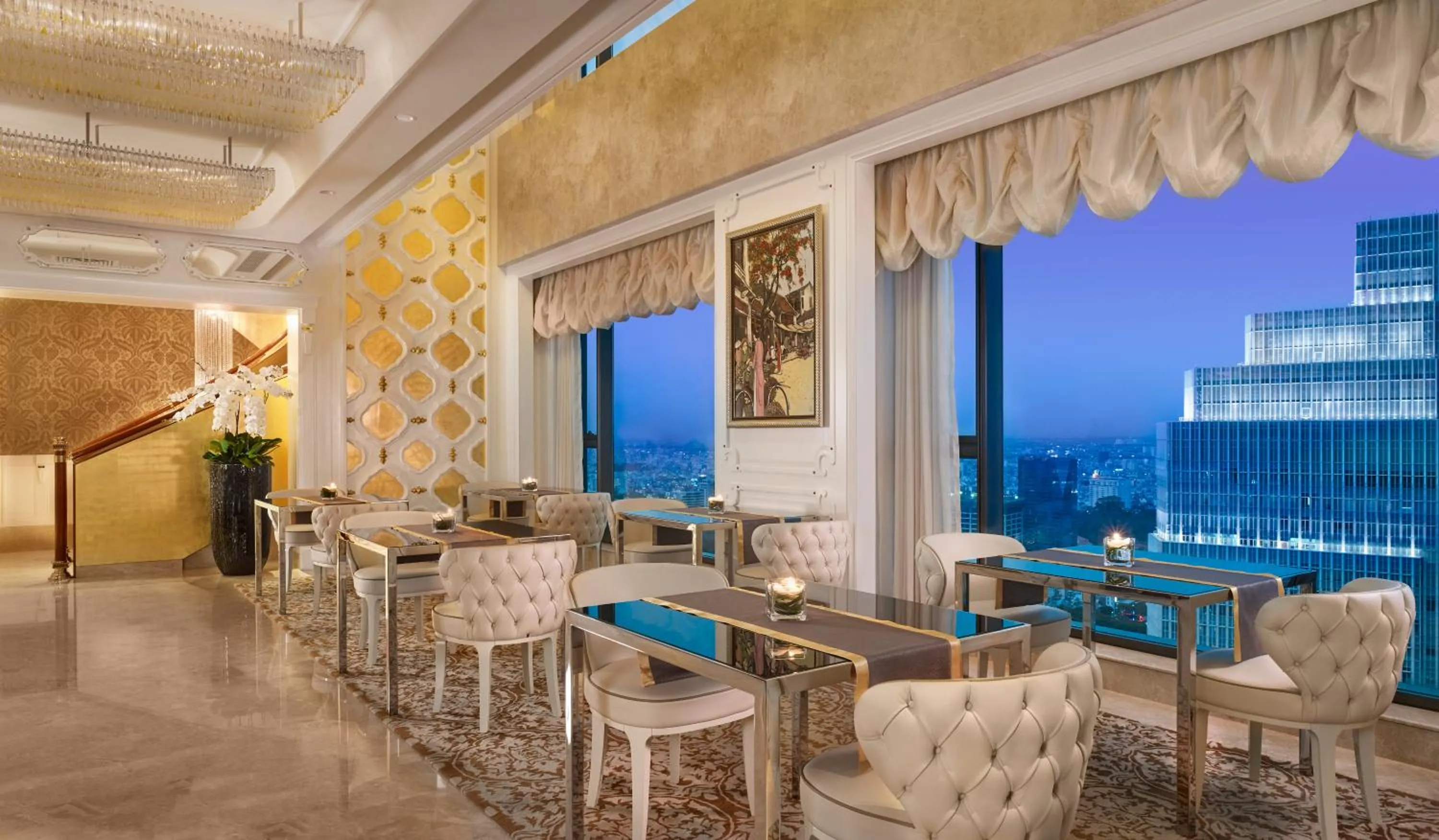 Lounge or bar in The Reverie Saigon Residential Suites