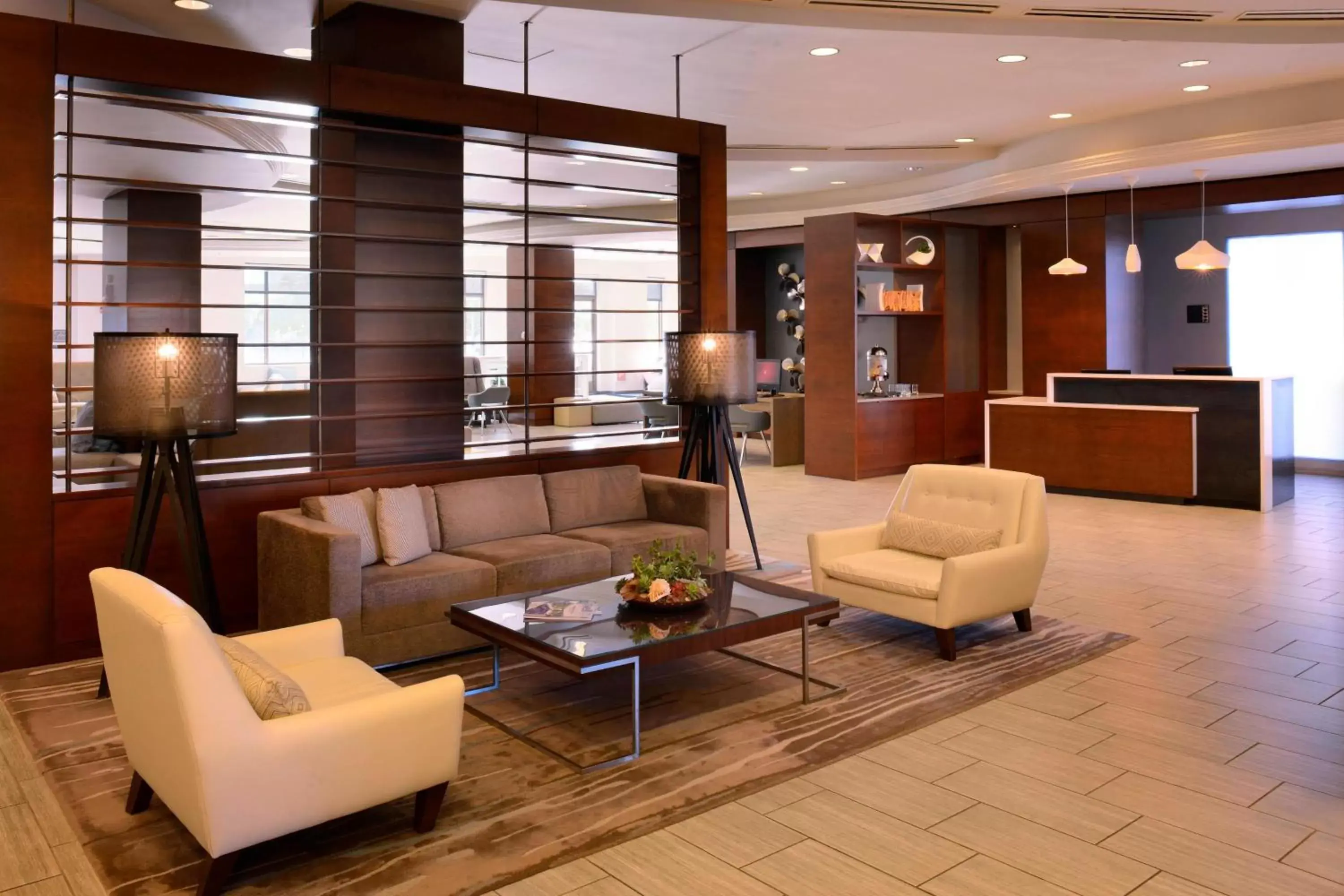 Lobby or reception, Lobby/Reception in Newport News Marriott at City Center