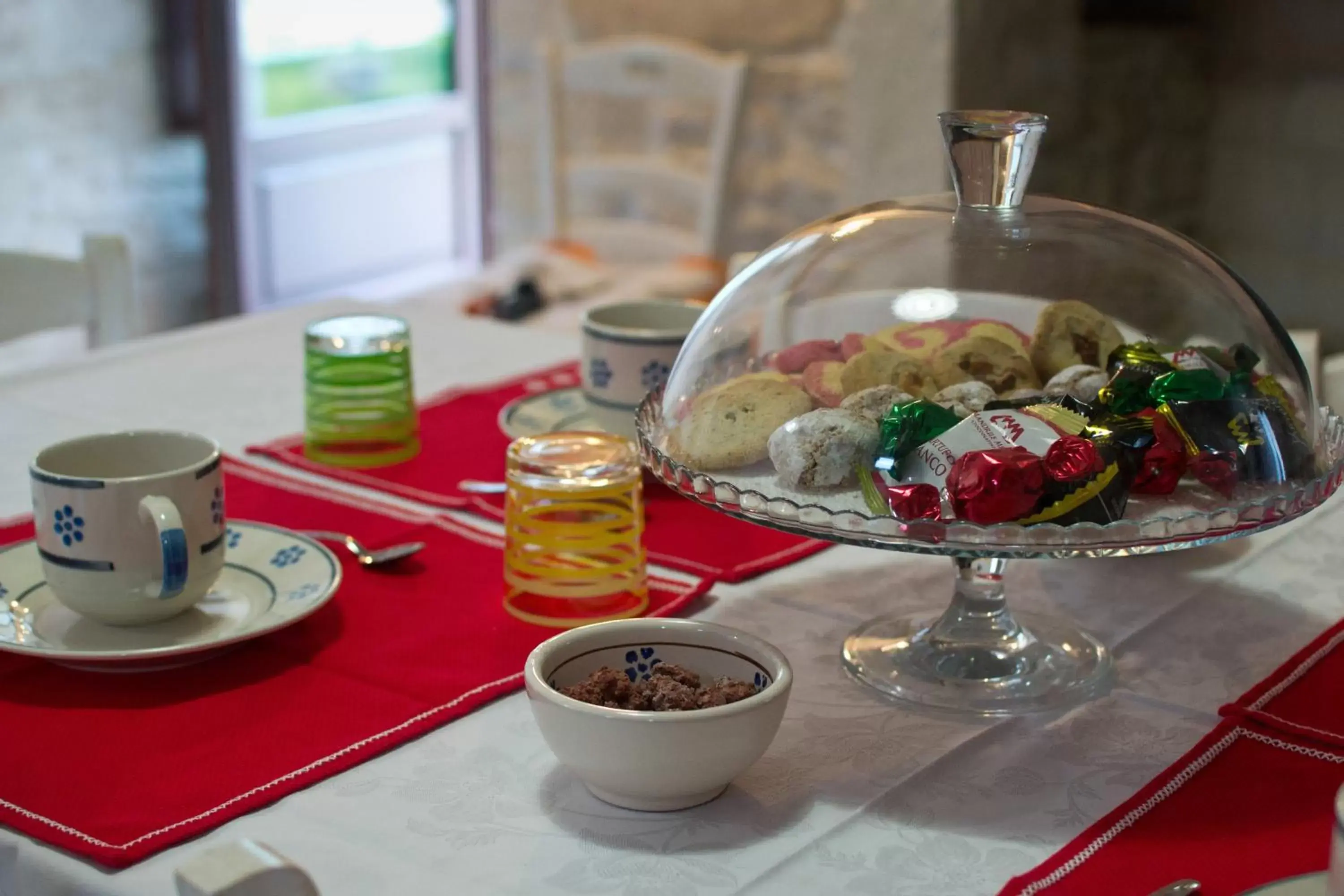 Italian breakfast in B&B Trulli Donna Isabella