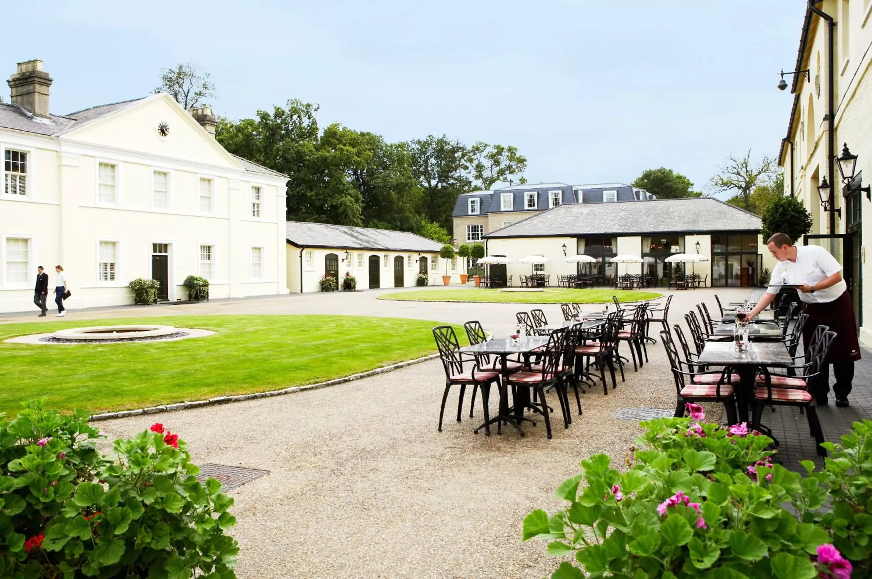 Restaurant/places to eat, Property Building in Luton Hoo Hotel, Golf and Spa