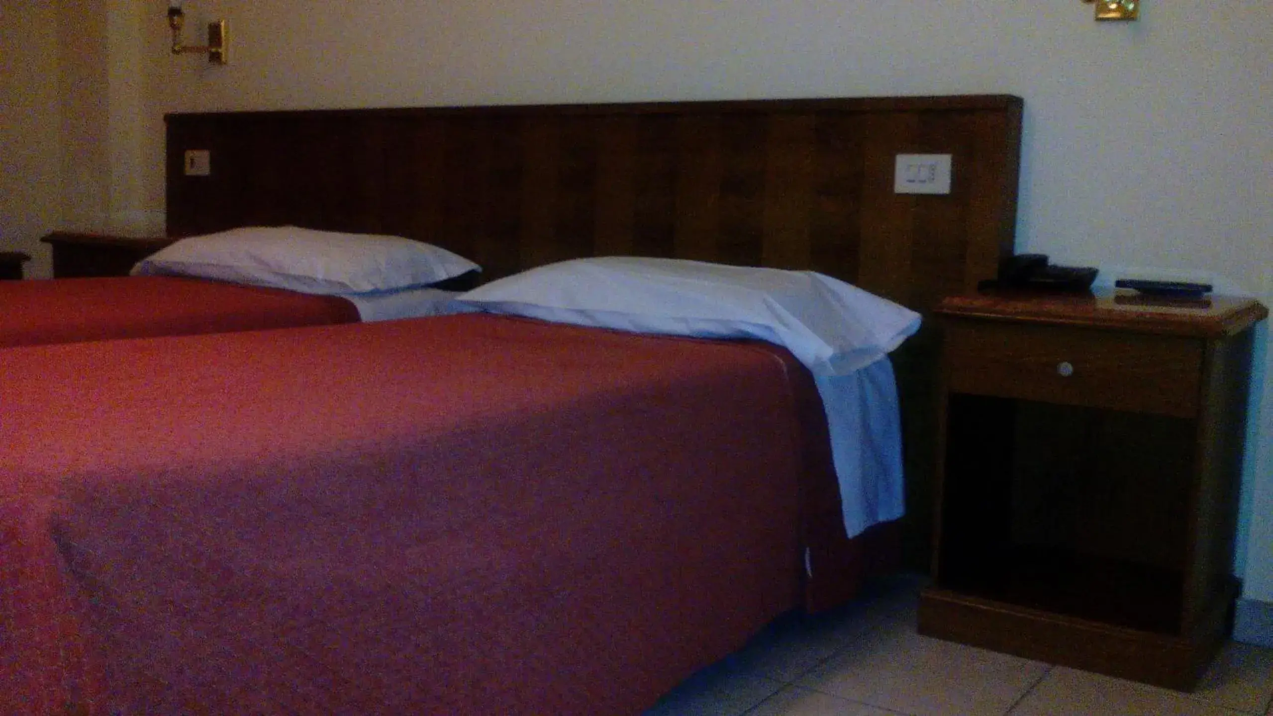 Bed in Hotel Minerva