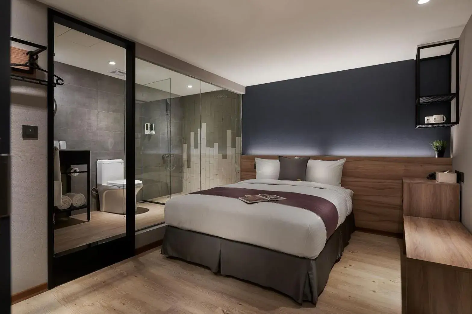 Photo of the whole room, Bed in Muzik Hotel - Ximen Station Branch