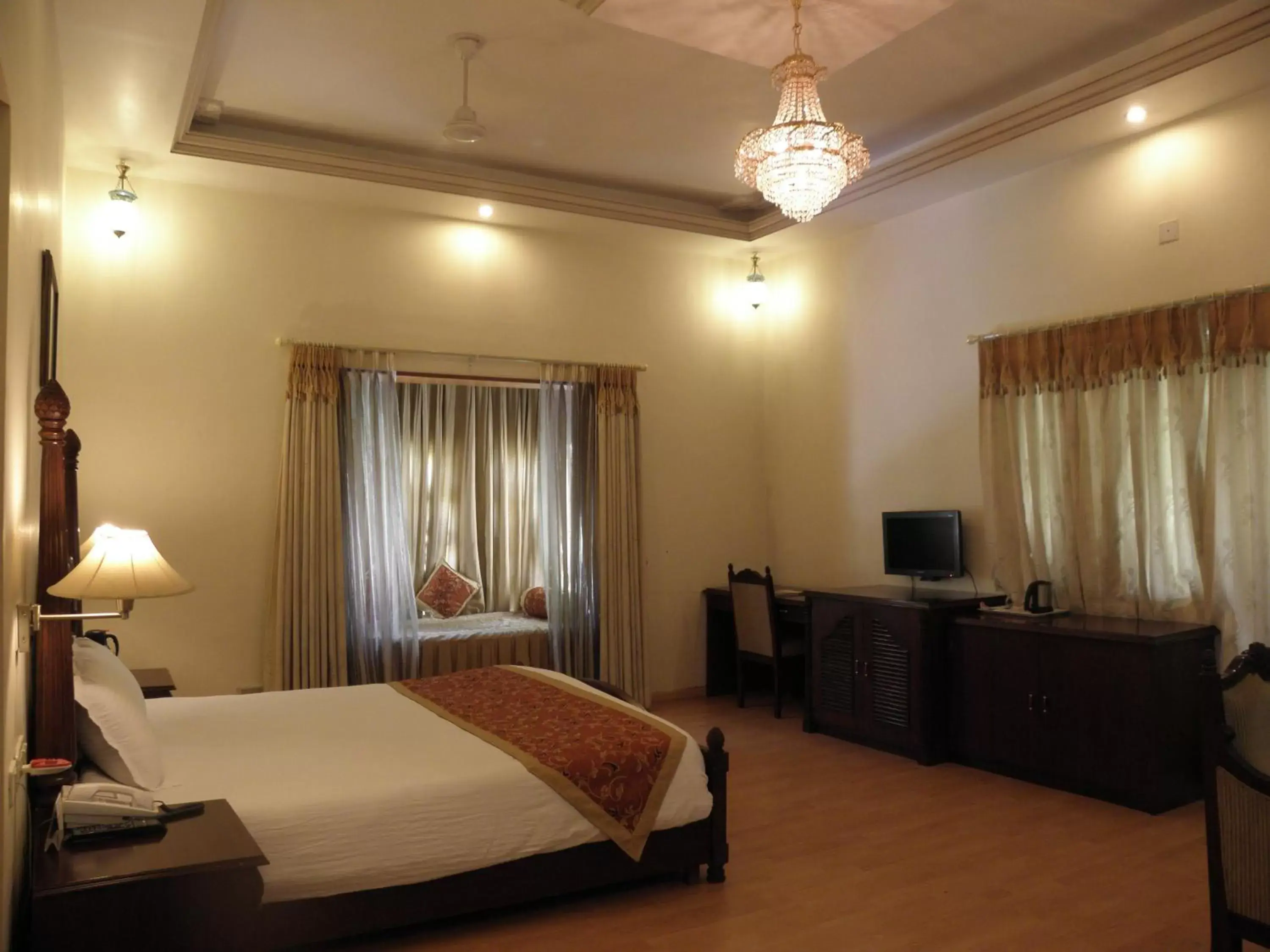 Photo of the whole room, Bed in juSTa Rajputana Resort & Spa