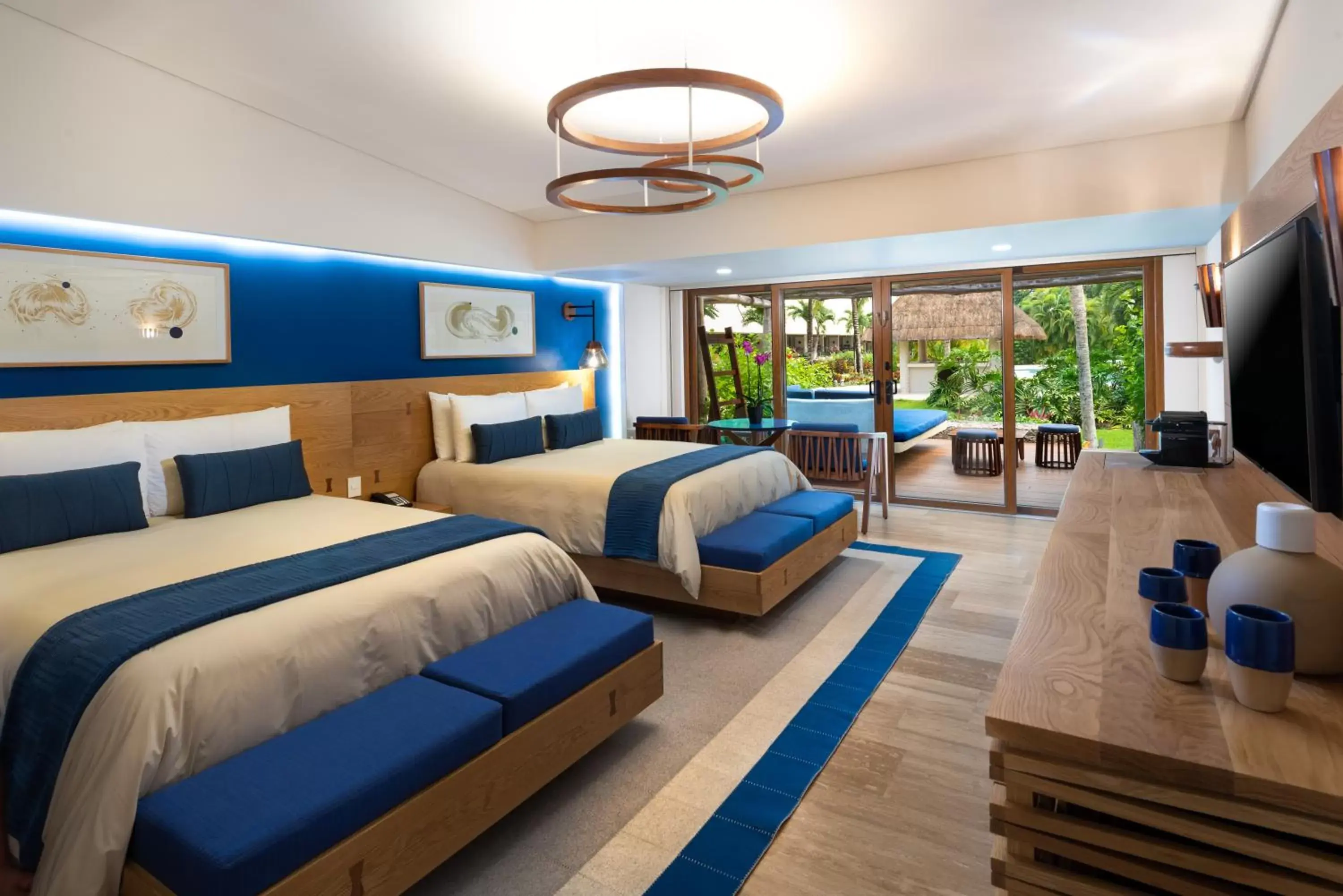 Bed in Presidente InterContinental Cozumel Resort & Spa, an IHG Hotel