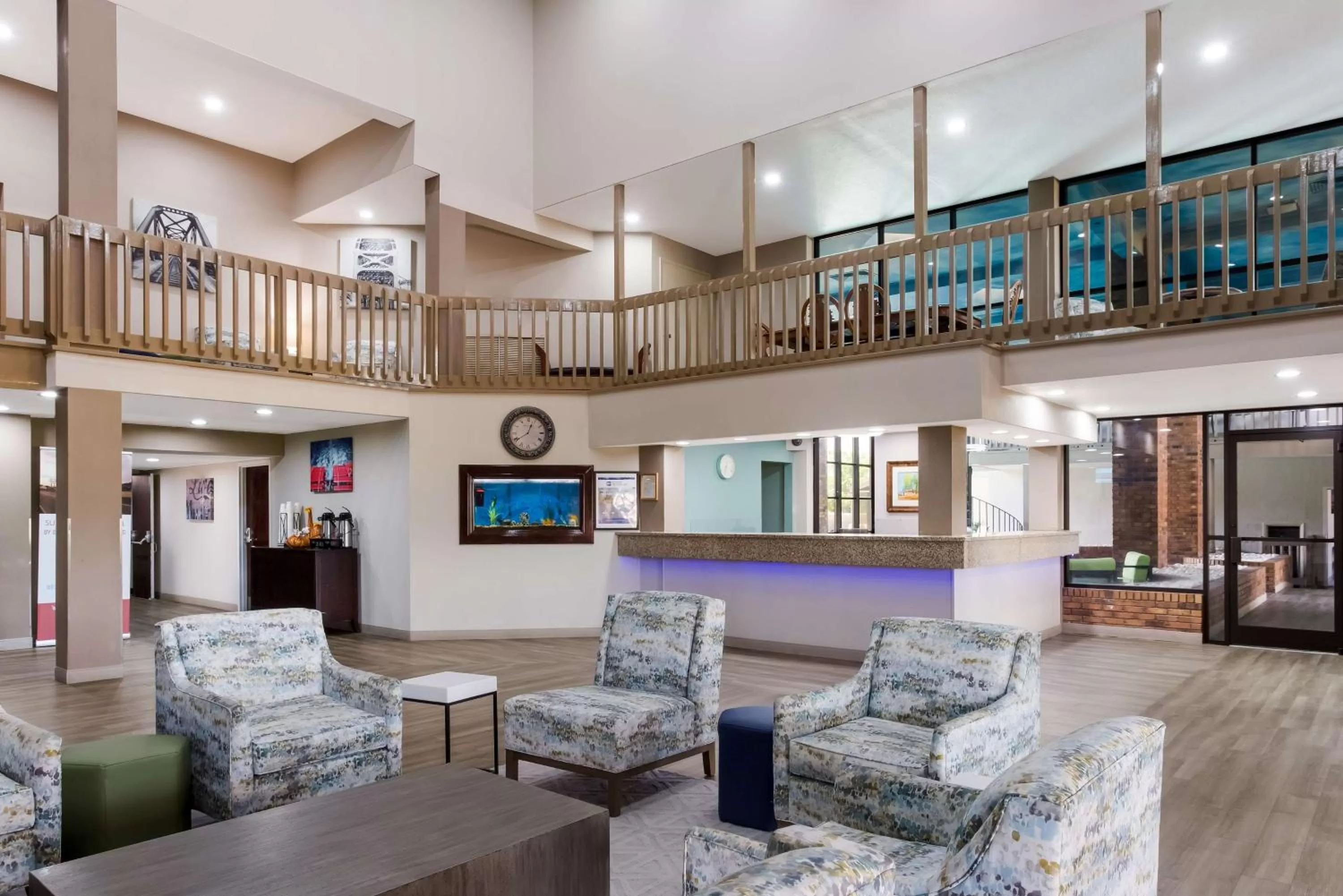 Lobby or reception in SureStay Plus Hotel by Best Western Greenwood