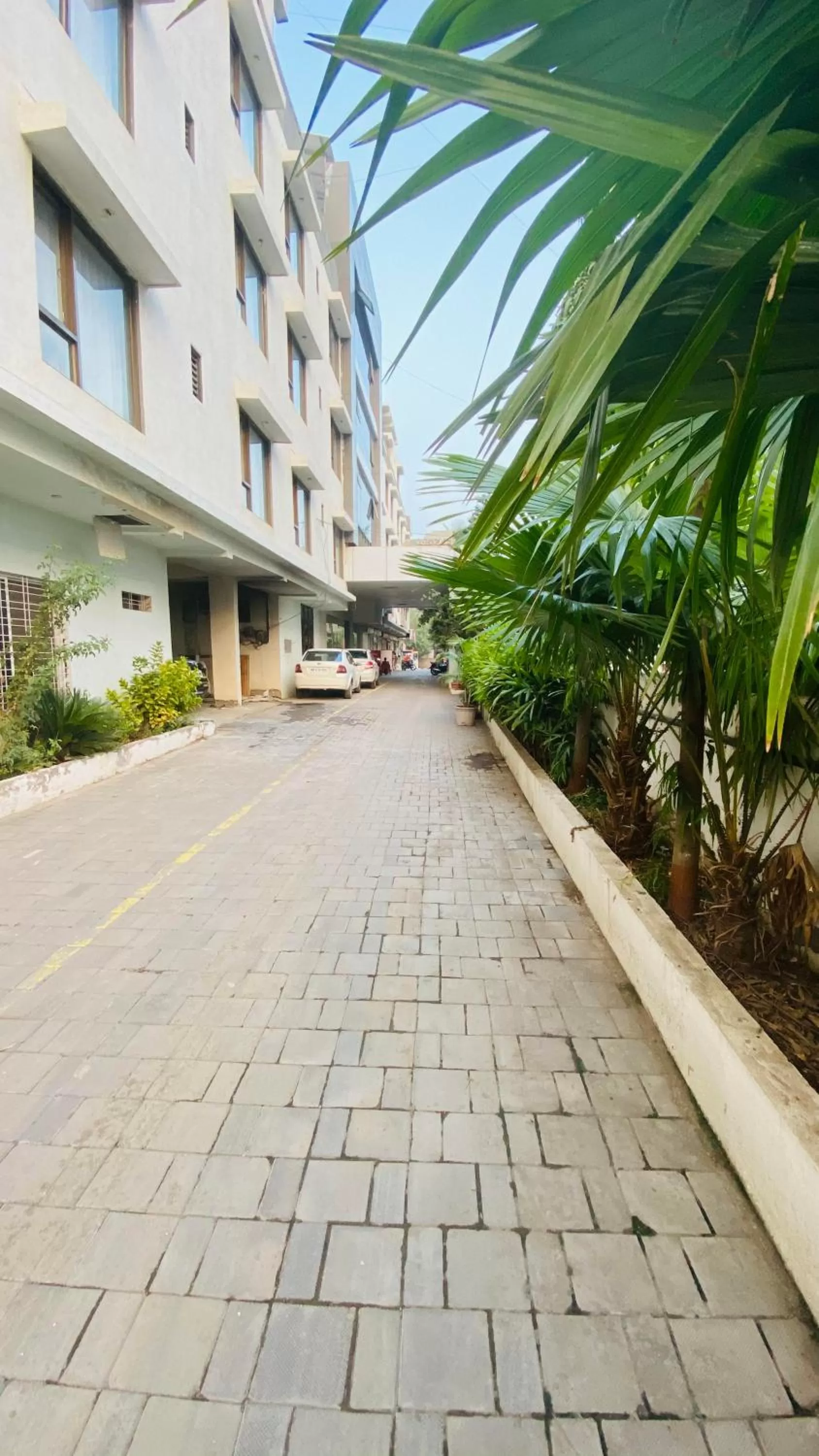 Facade/entrance in Hotel Sai Bansi