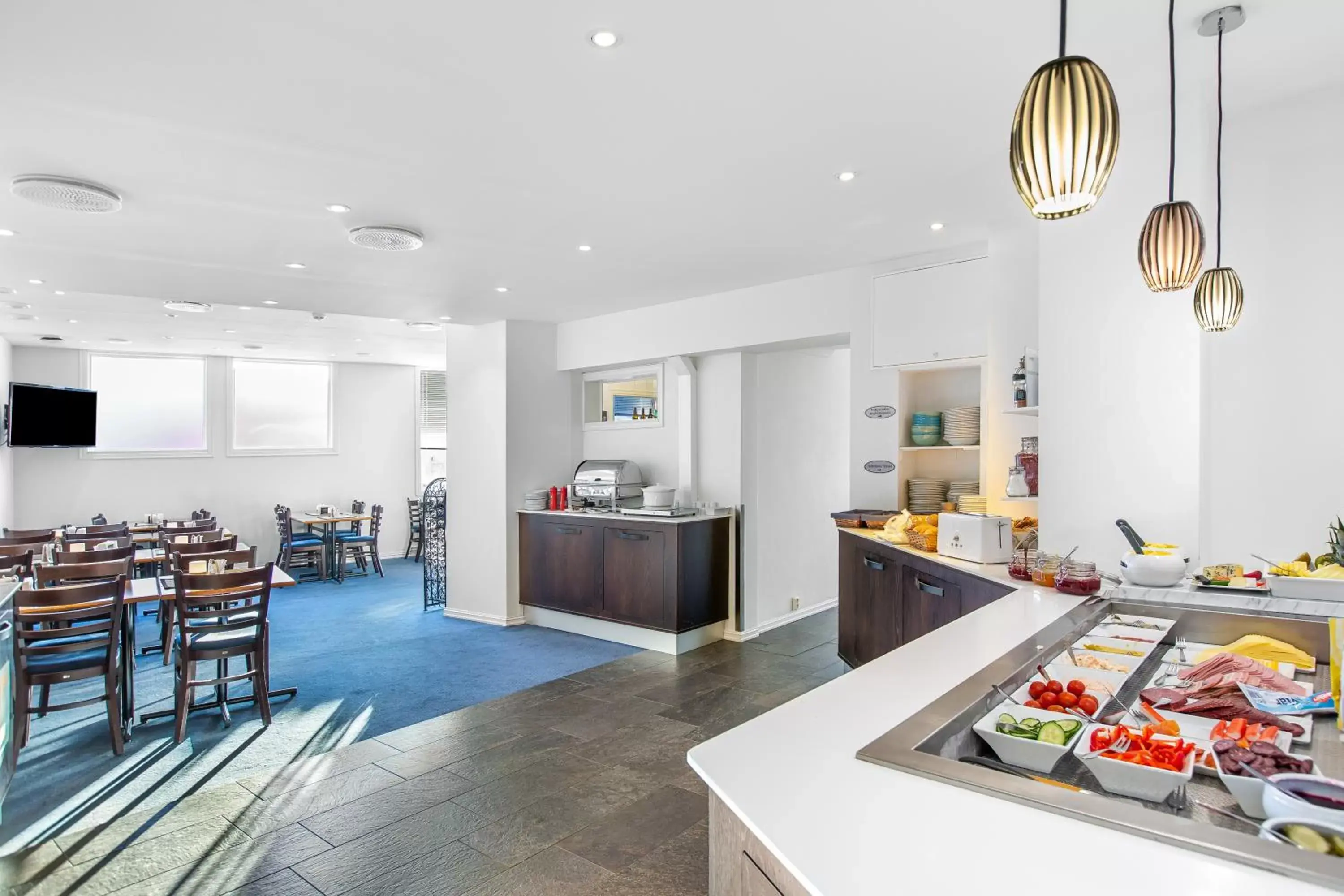 Buffet breakfast in Comfort Hotel Fosna Buffet breakfast in Comfort Hotel Fosna