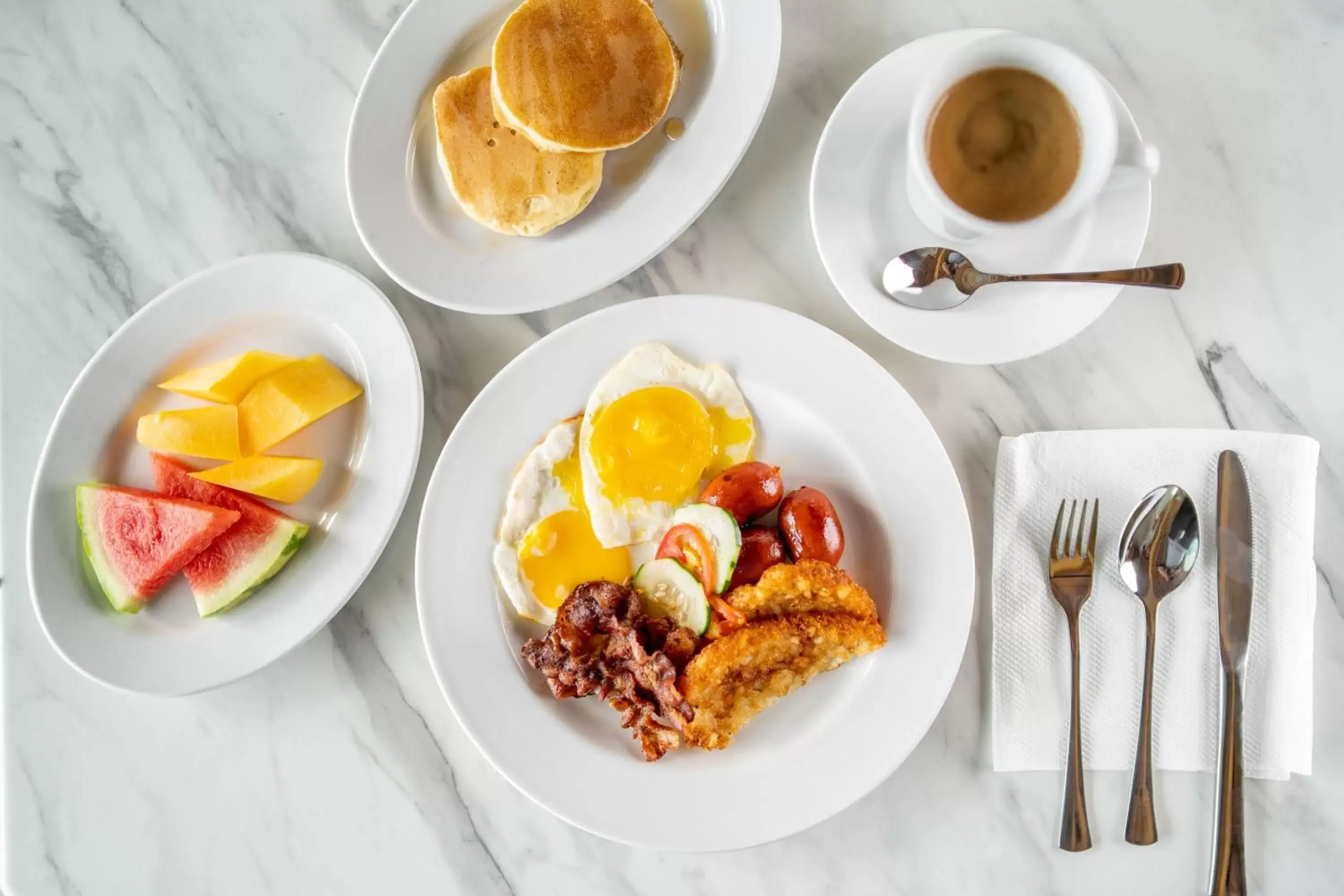 Breakfast in Felicity Island Hotel