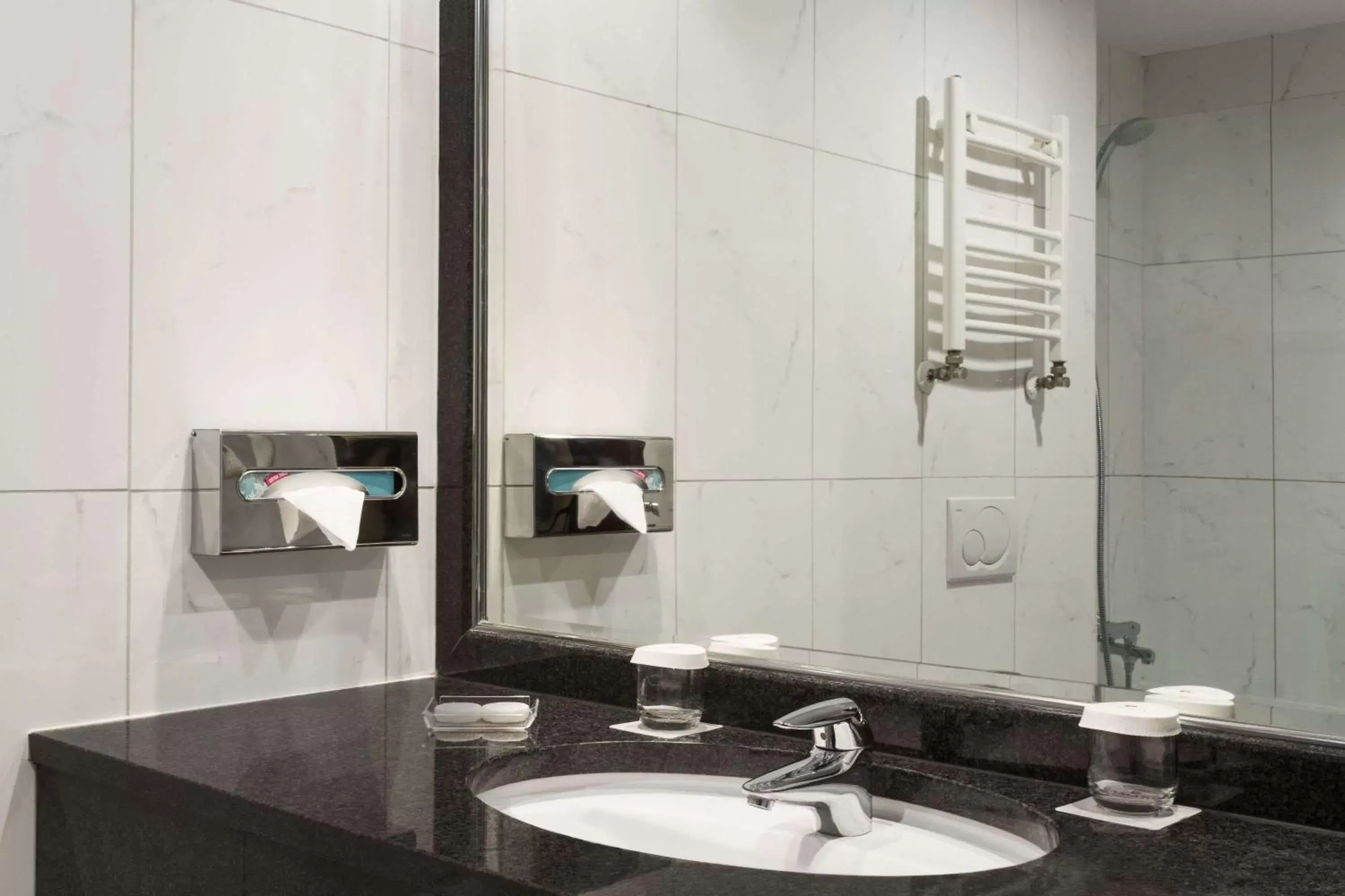 Bathroom in Ramada Hotel & Suites by Wyndham Bucharest North