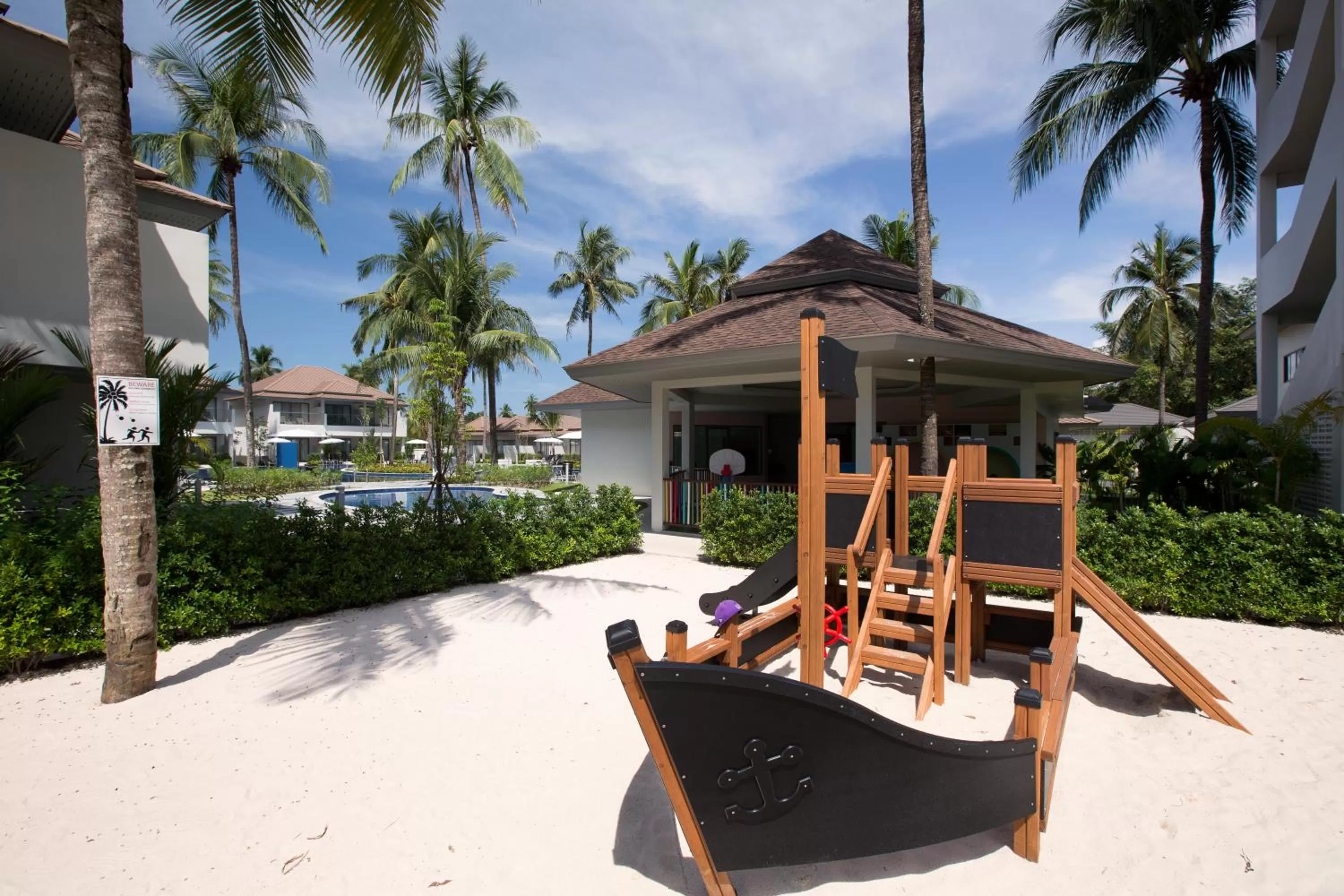 Children play ground in X10 Khaolak Resort