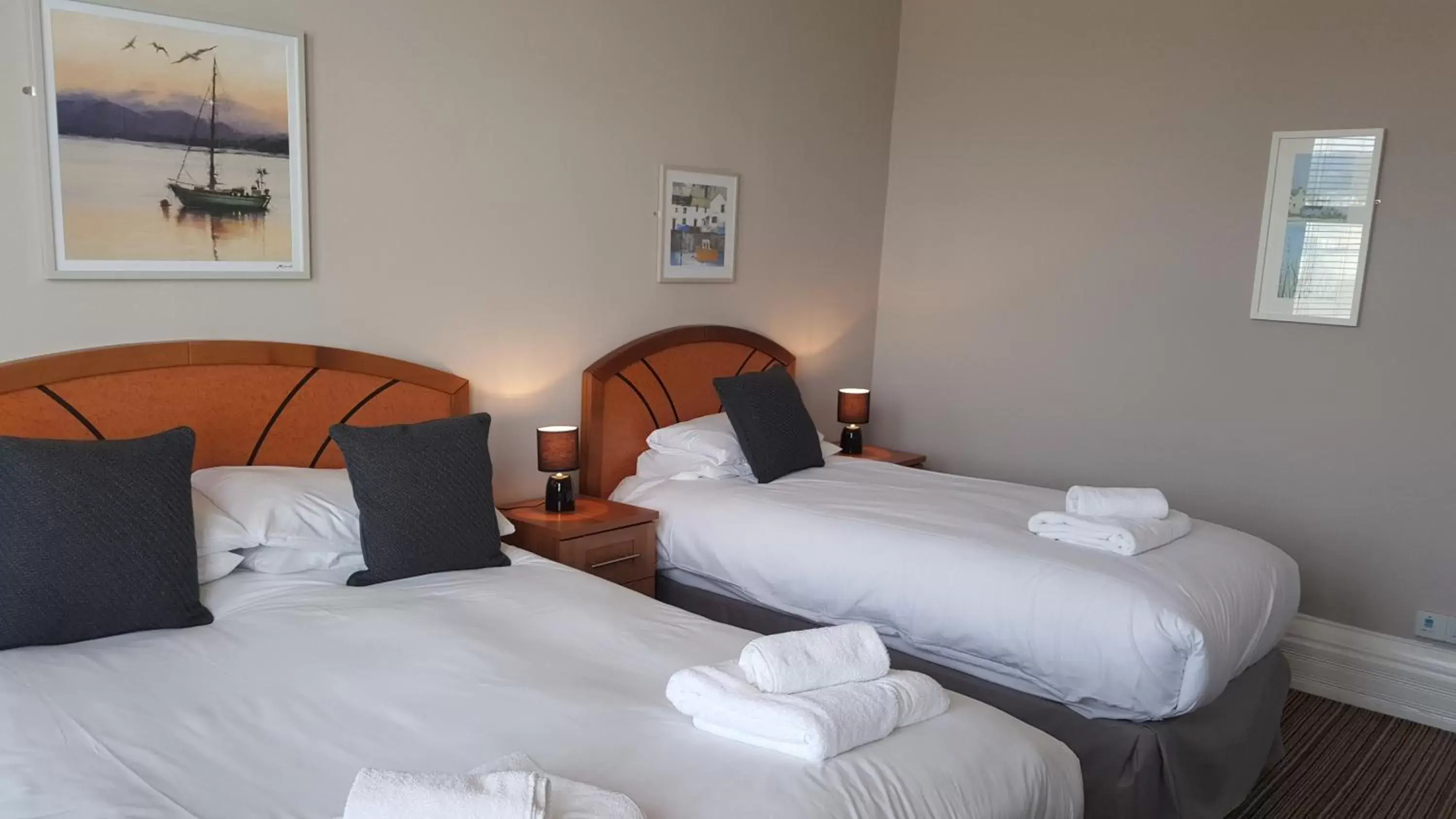 Decorative detail, Bed in The York Hotel Decorative detail, Bed in The York Hotel