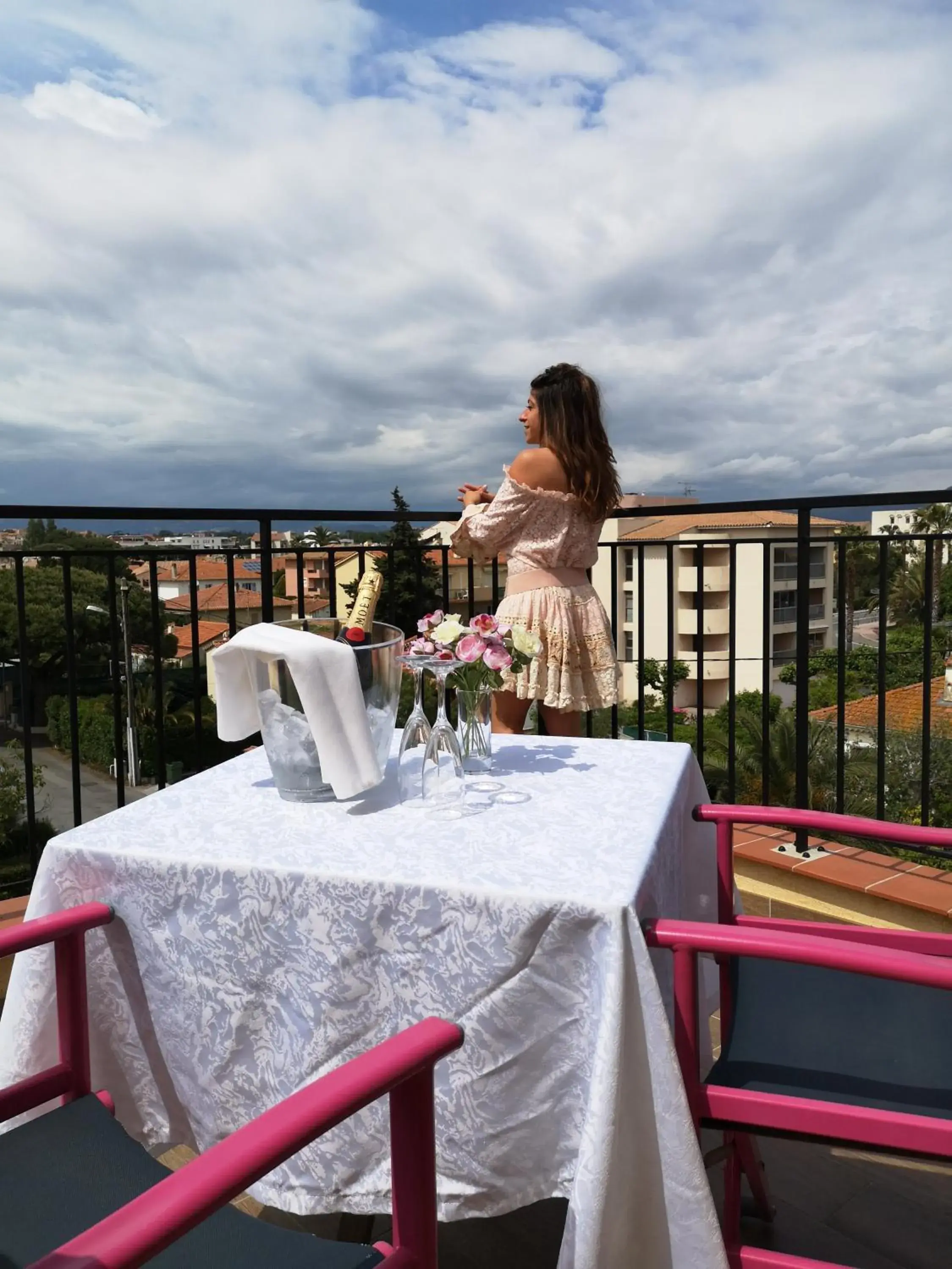 Balcony/Terrace in Atoll Hotel restaurant