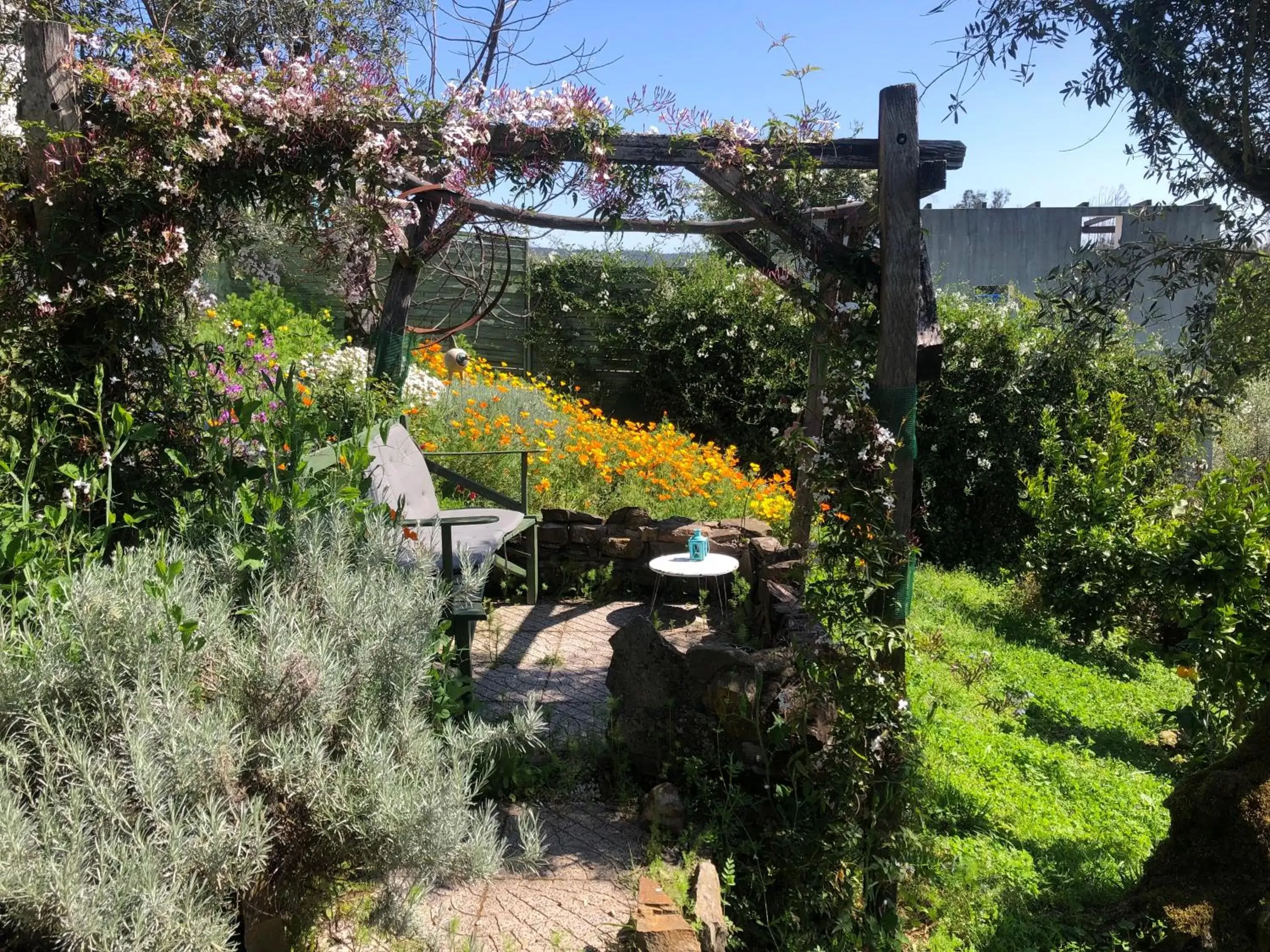 Garden in House Of The Three Marias