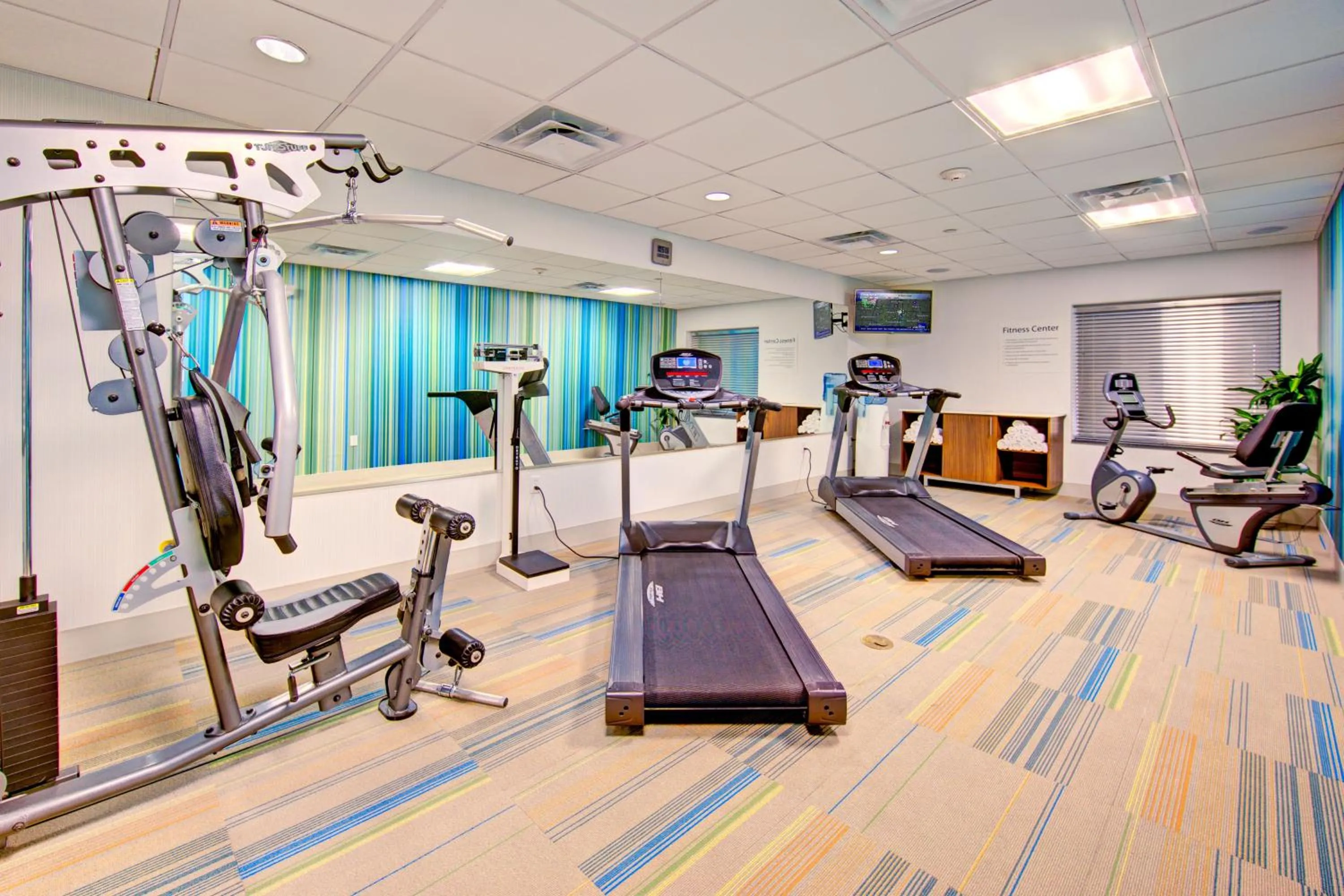 Fitness centre/facilities in Holiday Inn Express Hotel & Suites Austin NE-Hutto by IHG