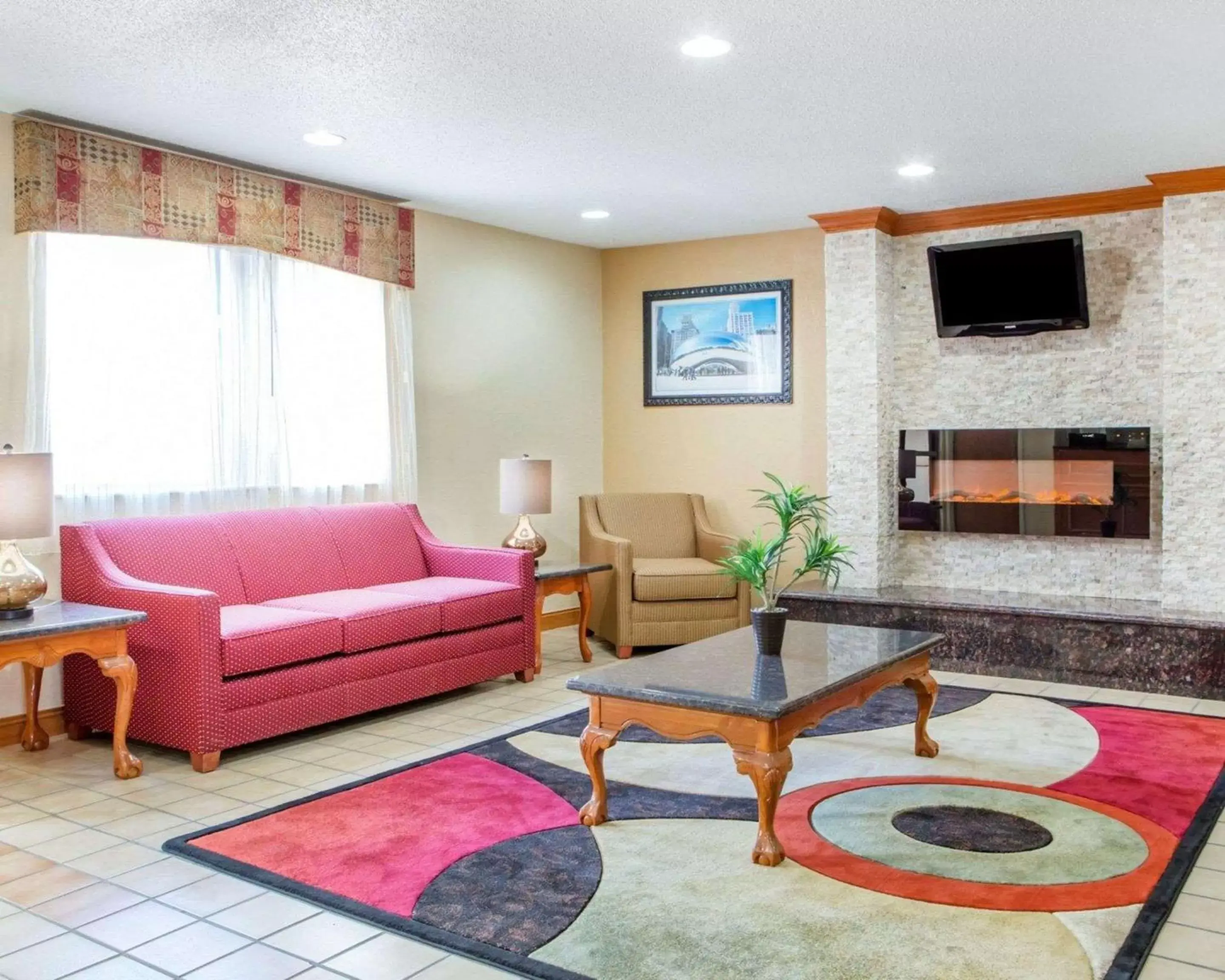 Lobby or reception, Seating Area in Quality Inn Ottawa near Starved Rock State Park