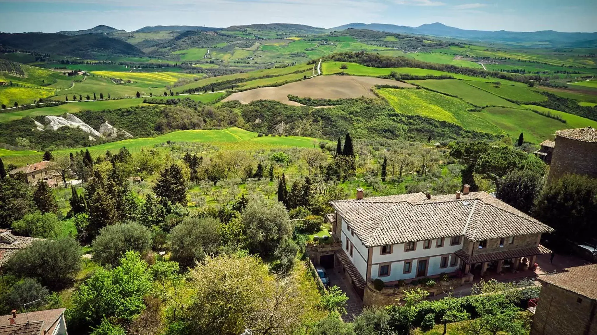 Bird's-eye View in Piccolo Hotel La Valle